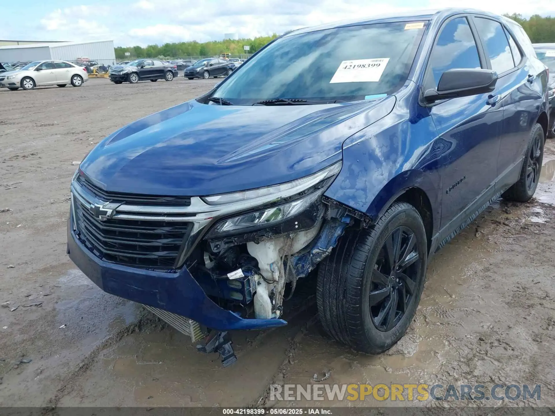 6 Photograph of a damaged car 3GNAXHEG7PL125604 CHEVROLET EQUINOX 2023