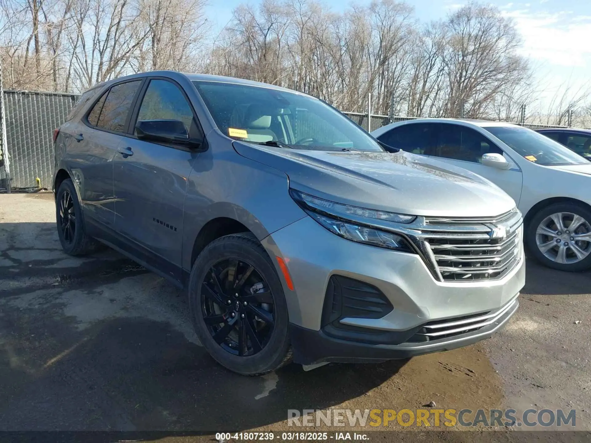 1 Photograph of a damaged car 3GNAXHEG7PL128521 CHEVROLET EQUINOX 2023