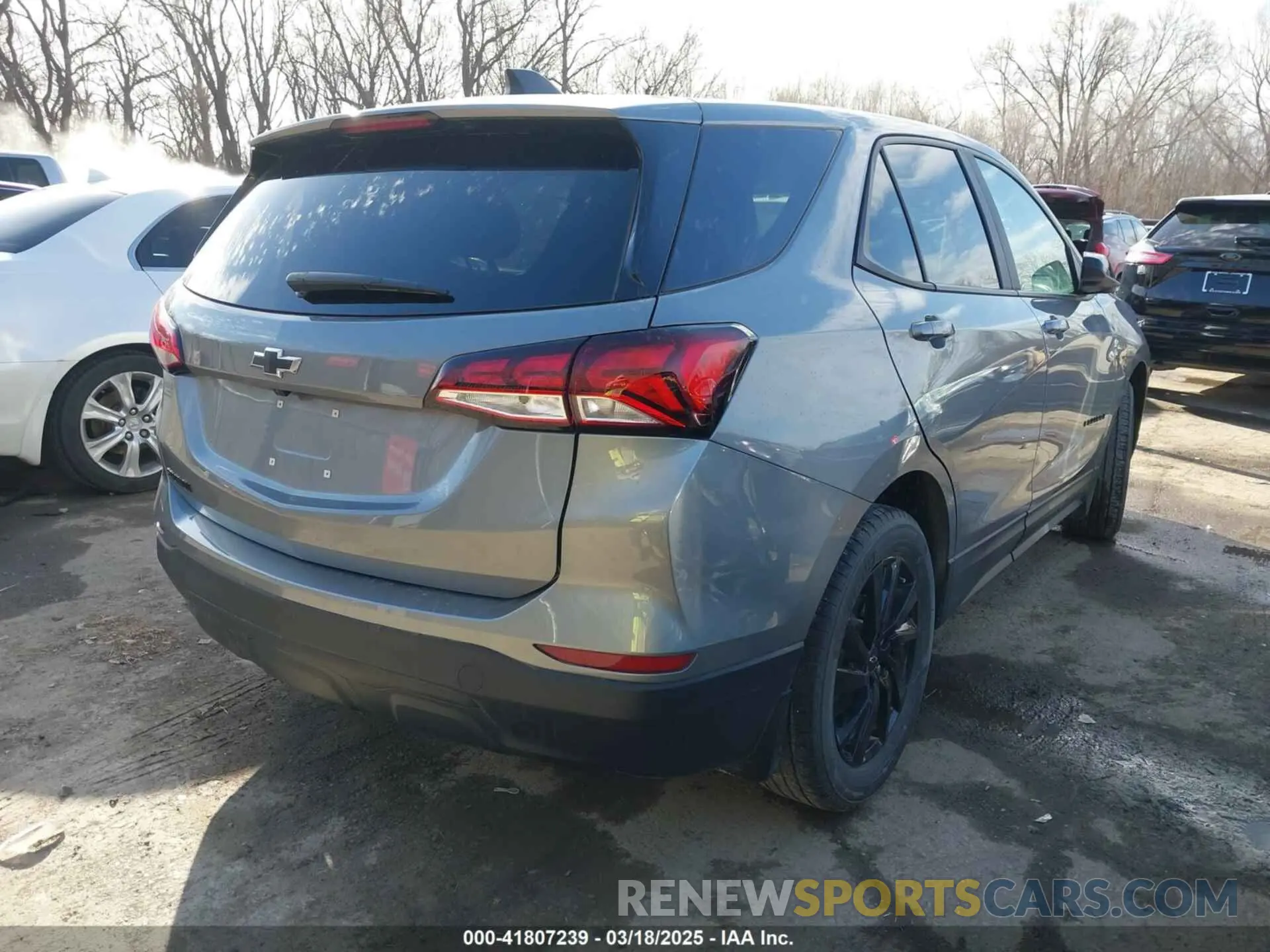 4 Photograph of a damaged car 3GNAXHEG7PL128521 CHEVROLET EQUINOX 2023