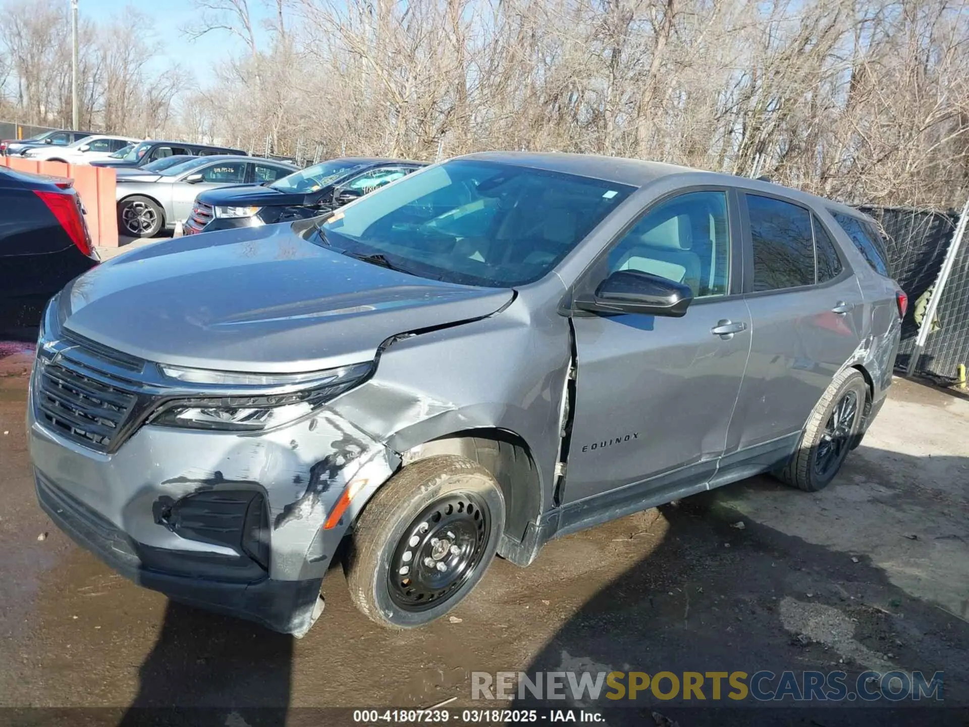 6 Photograph of a damaged car 3GNAXHEG7PL128521 CHEVROLET EQUINOX 2023