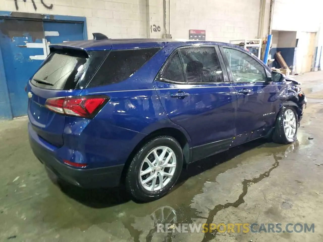 3 Photograph of a damaged car 3GNAXHEG7PL205291 CHEVROLET EQUINOX 2023