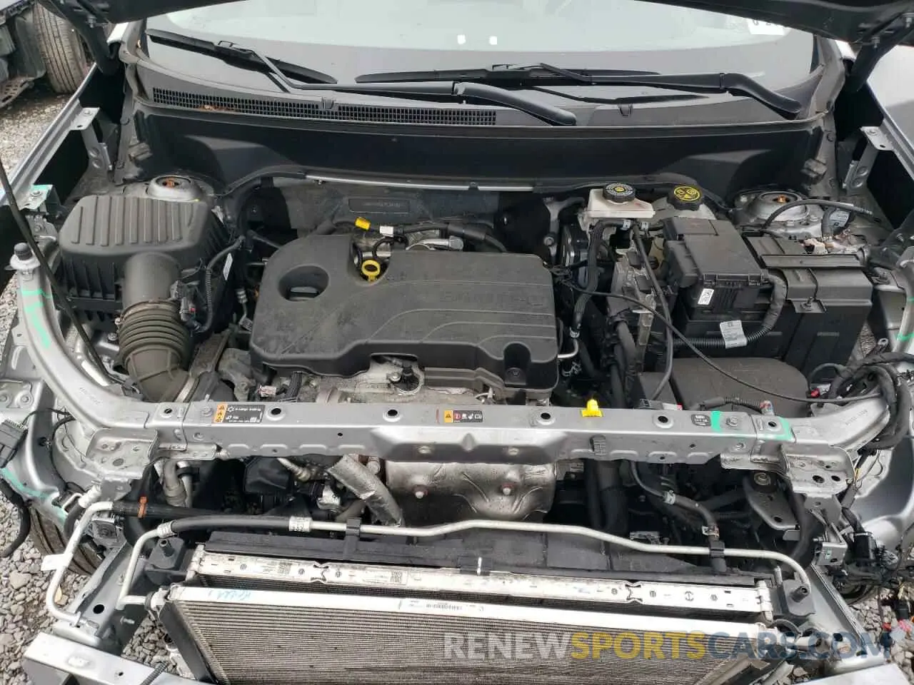 12 Photograph of a damaged car 3GNAXHEG7PL243927 CHEVROLET EQUINOX 2023