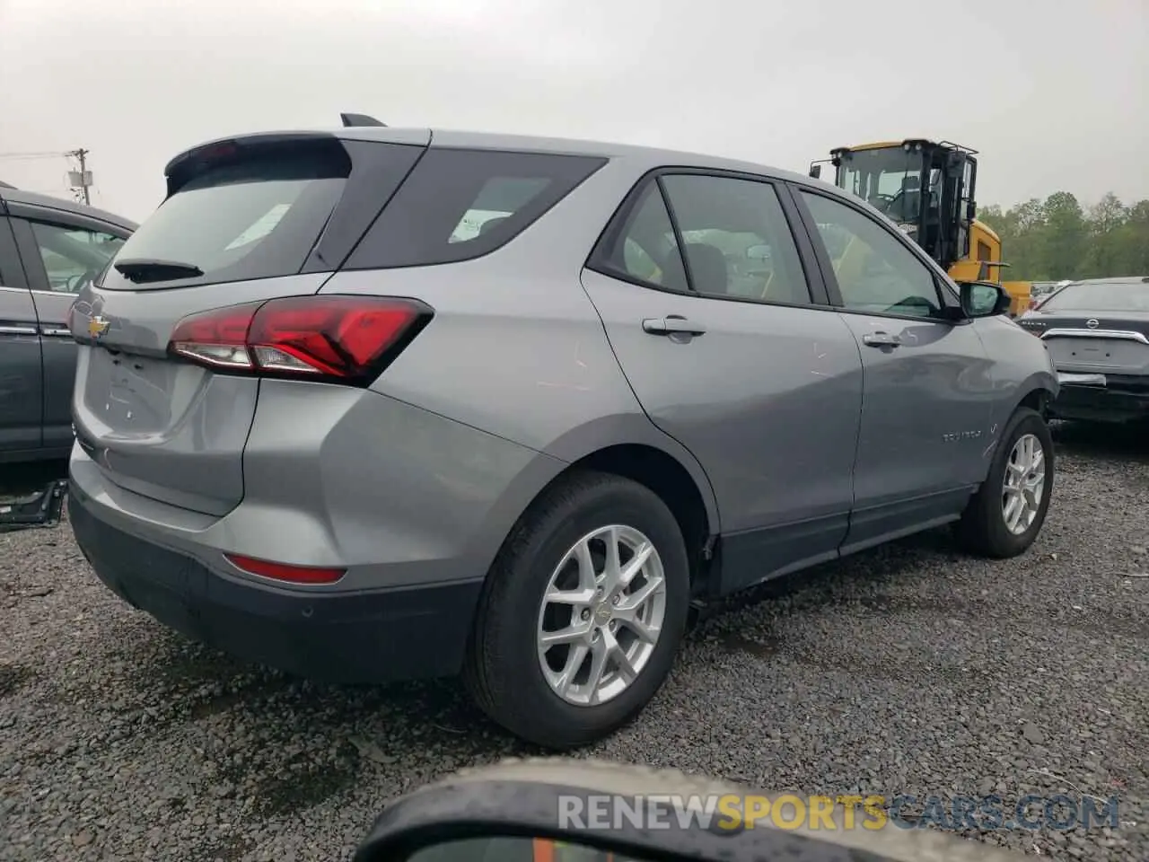 3 Photograph of a damaged car 3GNAXHEG7PL243927 CHEVROLET EQUINOX 2023