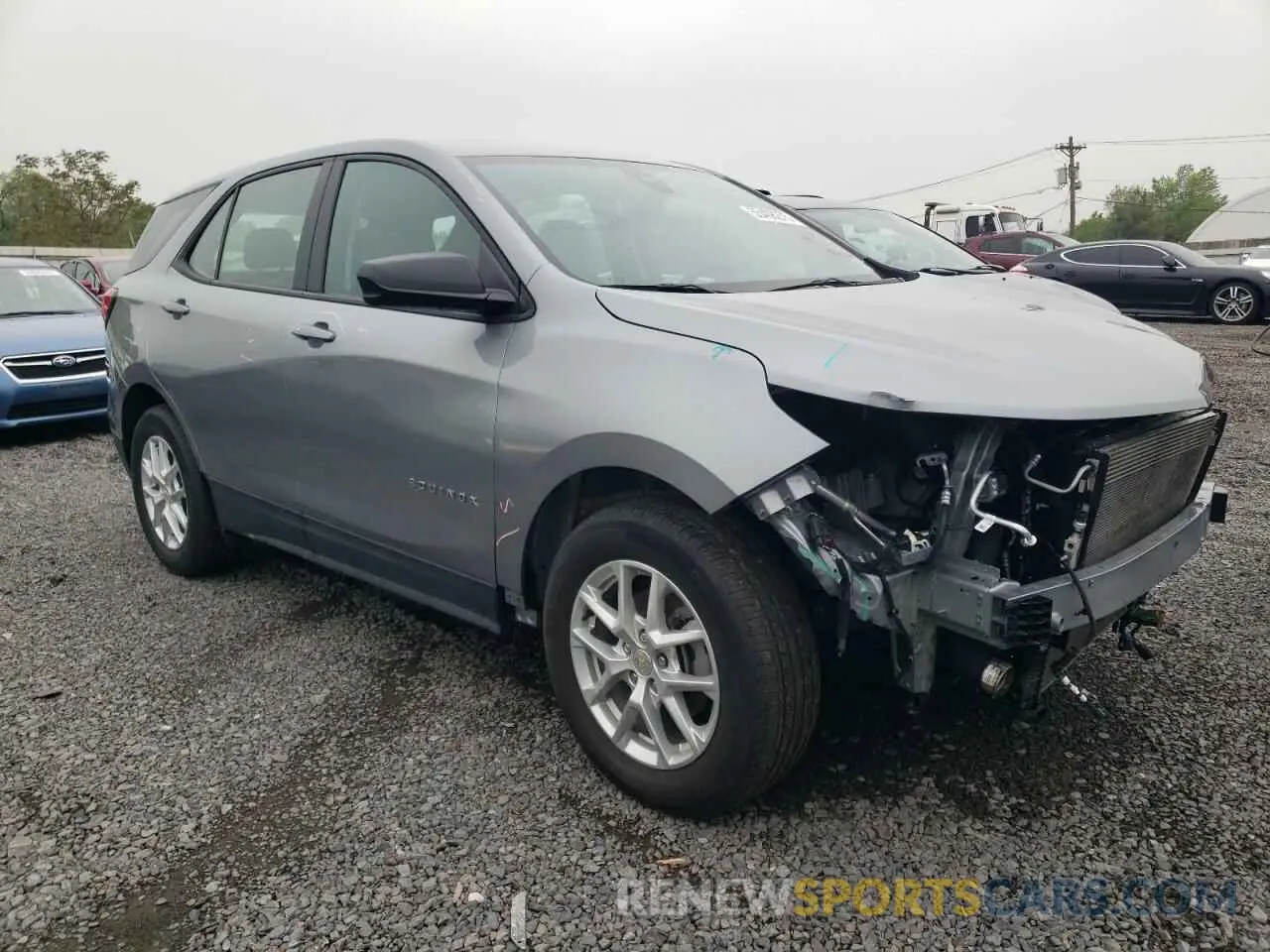 4 Photograph of a damaged car 3GNAXHEG7PL243927 CHEVROLET EQUINOX 2023