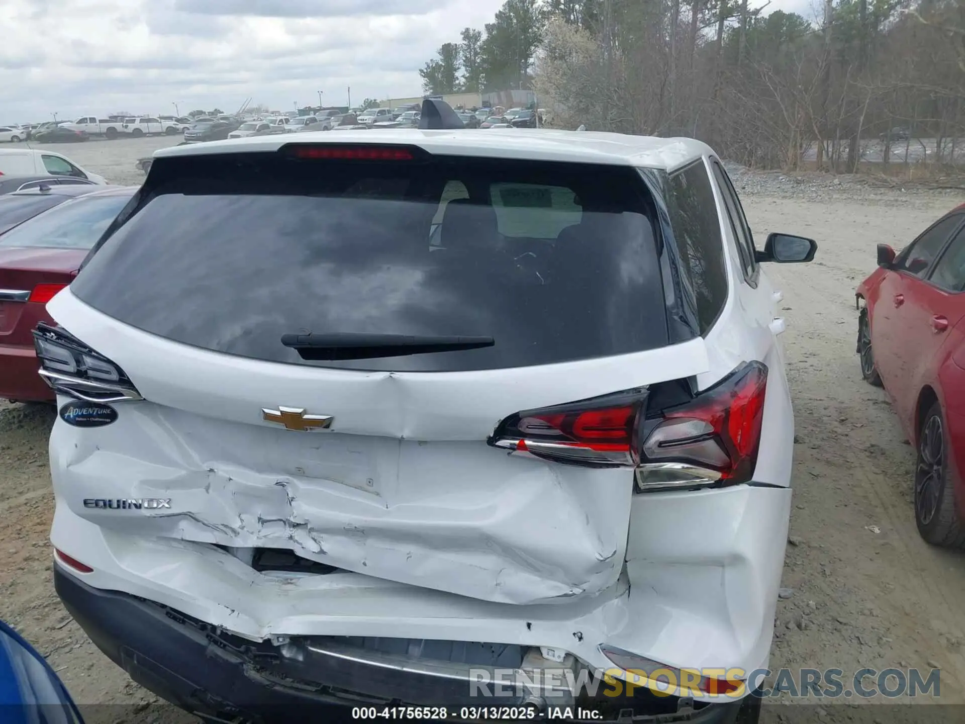 16 Photograph of a damaged car 3GNAXHEG8PL144694 CHEVROLET EQUINOX 2023