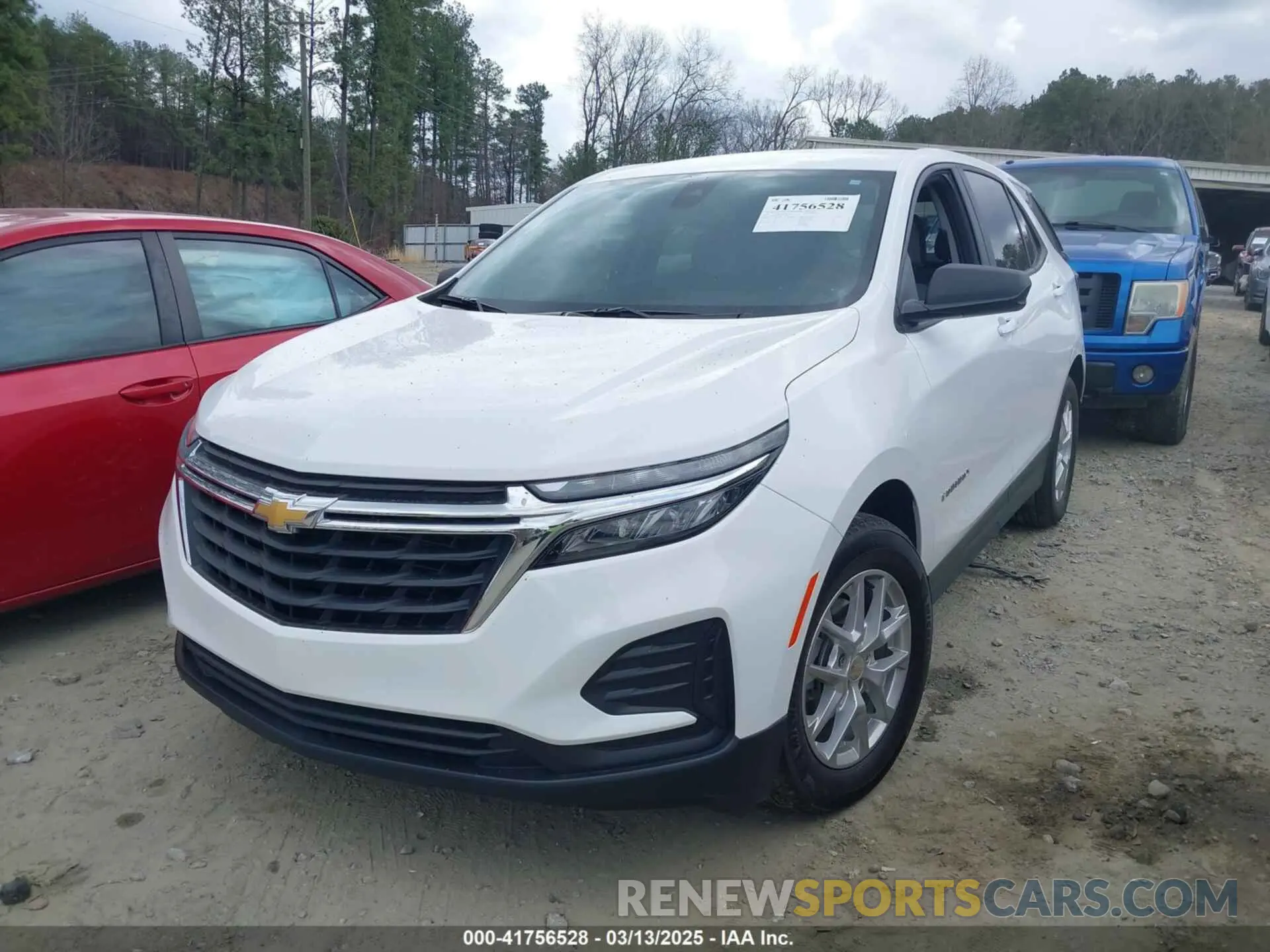 2 Photograph of a damaged car 3GNAXHEG8PL144694 CHEVROLET EQUINOX 2023