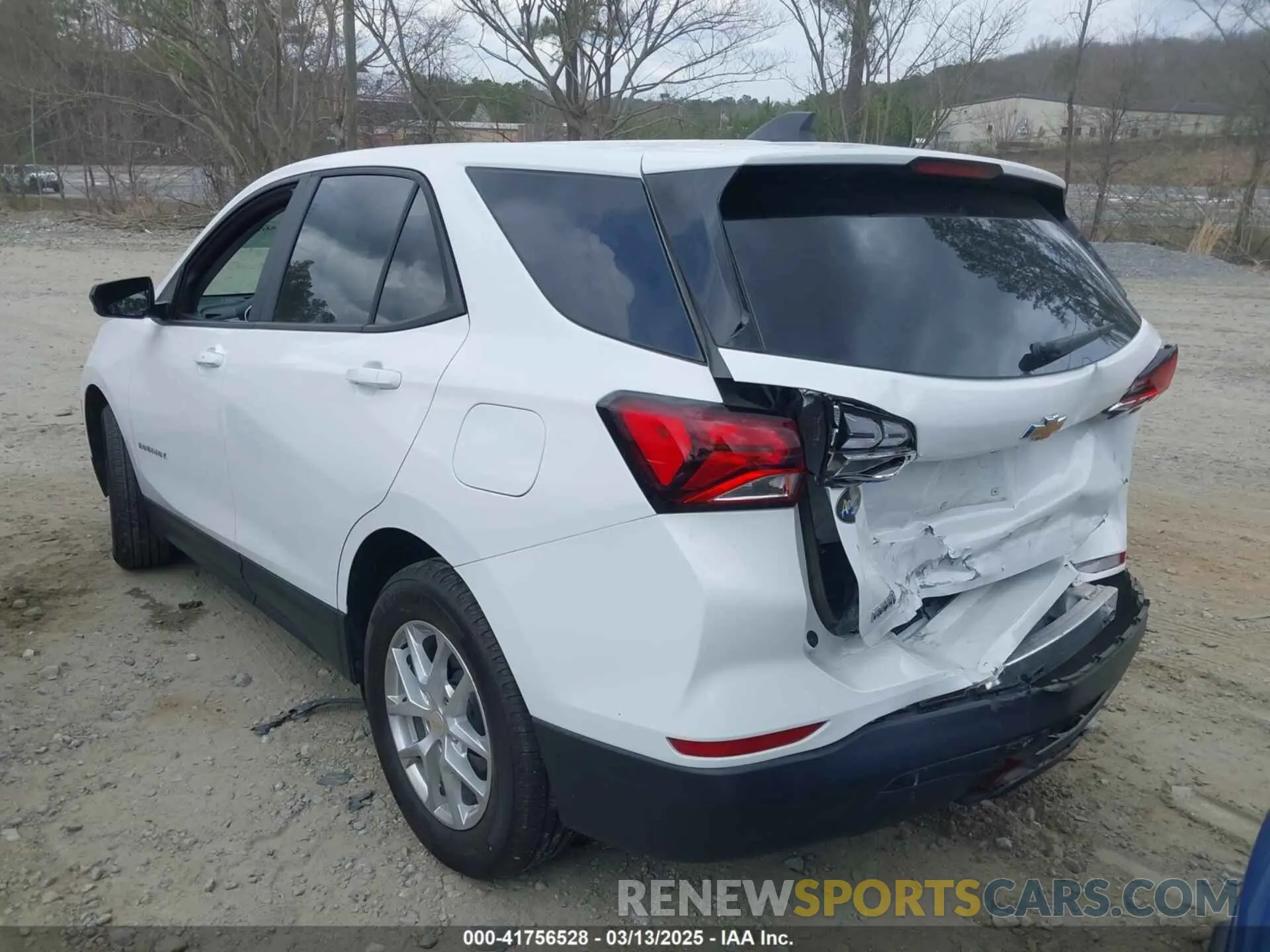 3 Photograph of a damaged car 3GNAXHEG8PL144694 CHEVROLET EQUINOX 2023