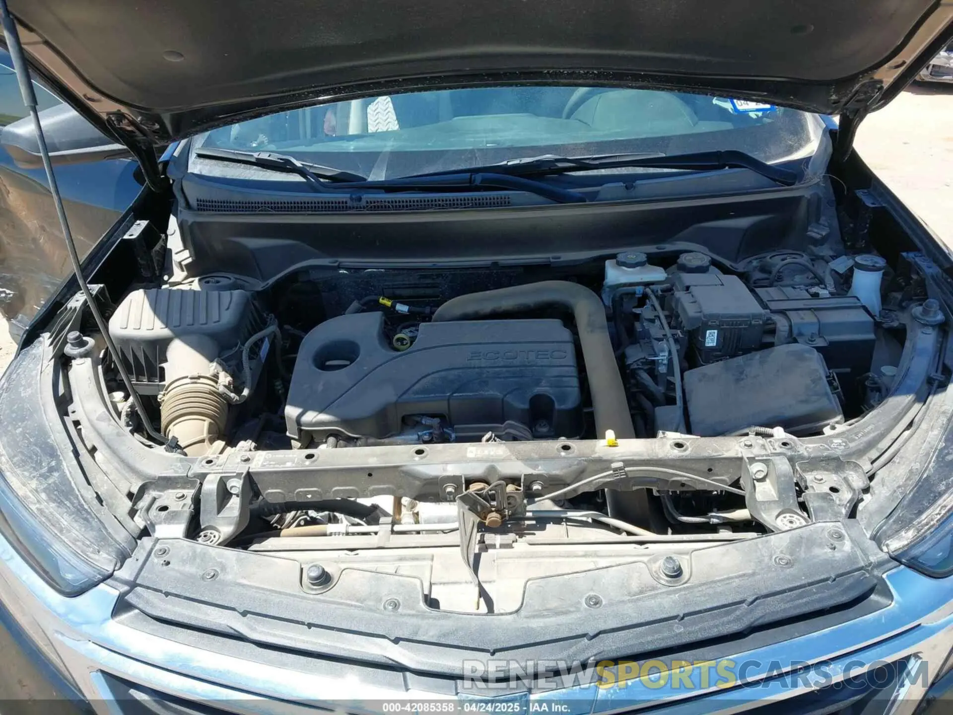 10 Photograph of a damaged car 3GNAXHEG8PL204263 CHEVROLET EQUINOX 2023