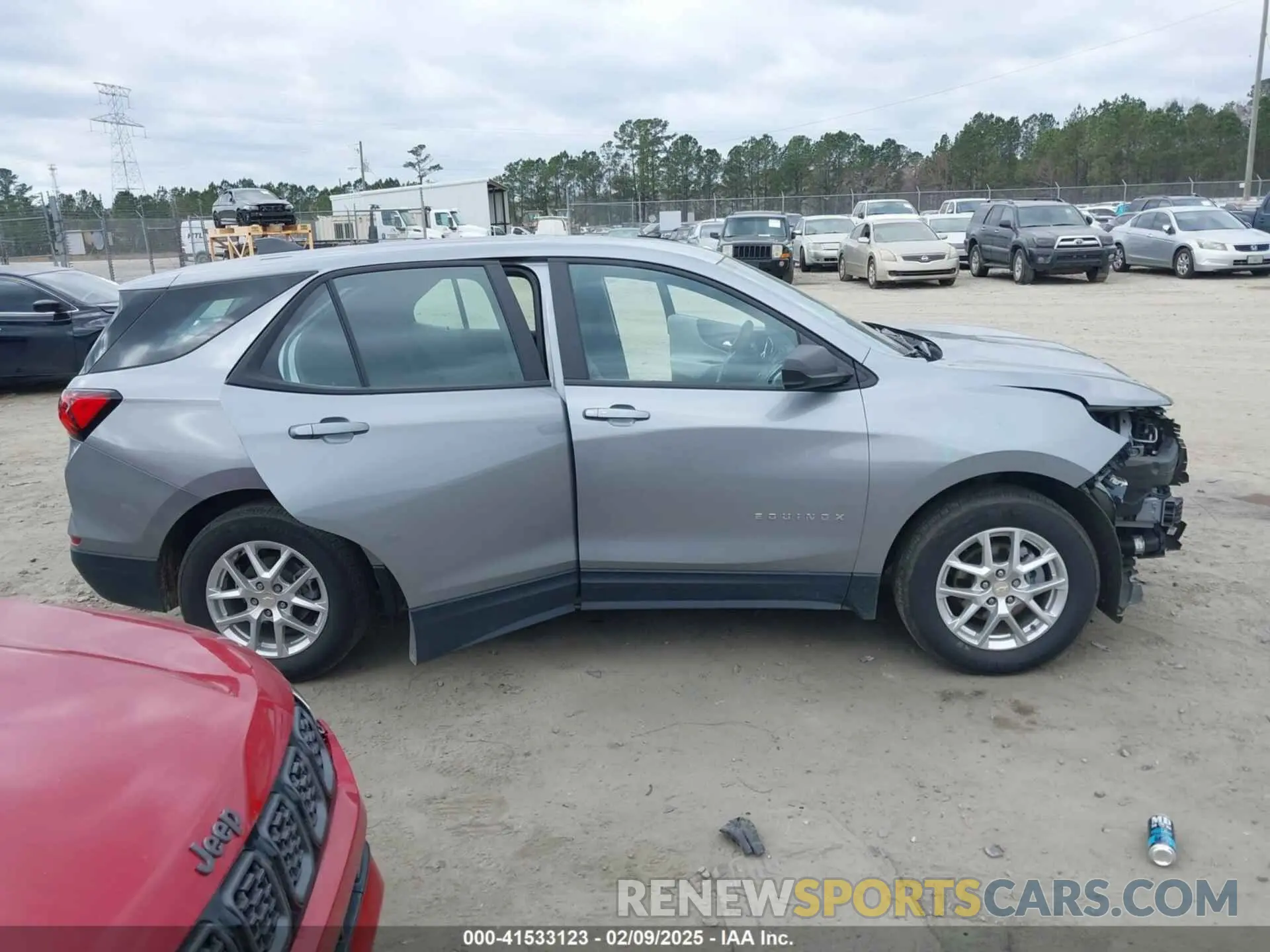 14 Photograph of a damaged car 3GNAXHEG8PL212556 CHEVROLET EQUINOX 2023