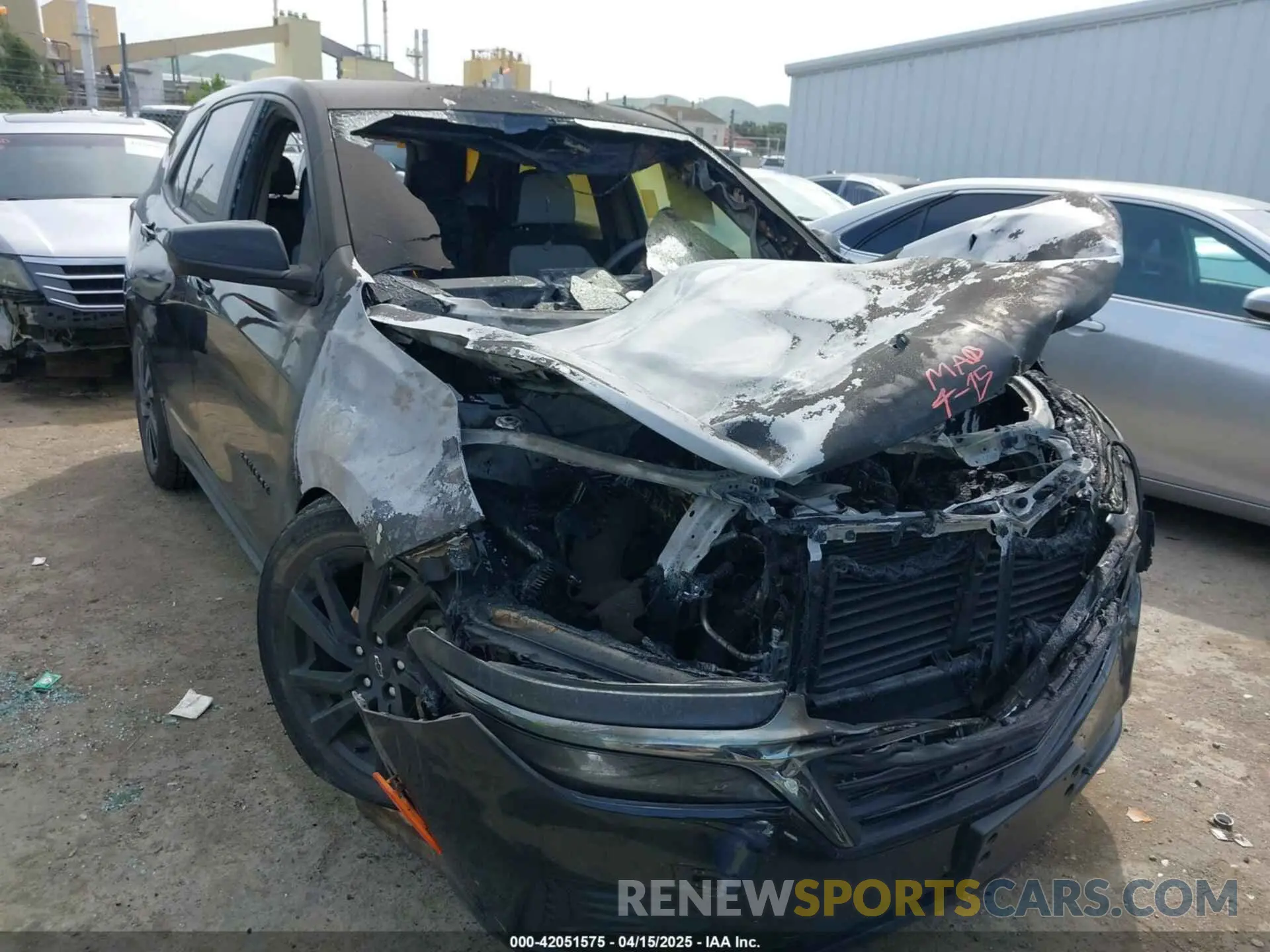 6 Photograph of a damaged car 3GNAXHEG9PL128942 CHEVROLET EQUINOX 2023