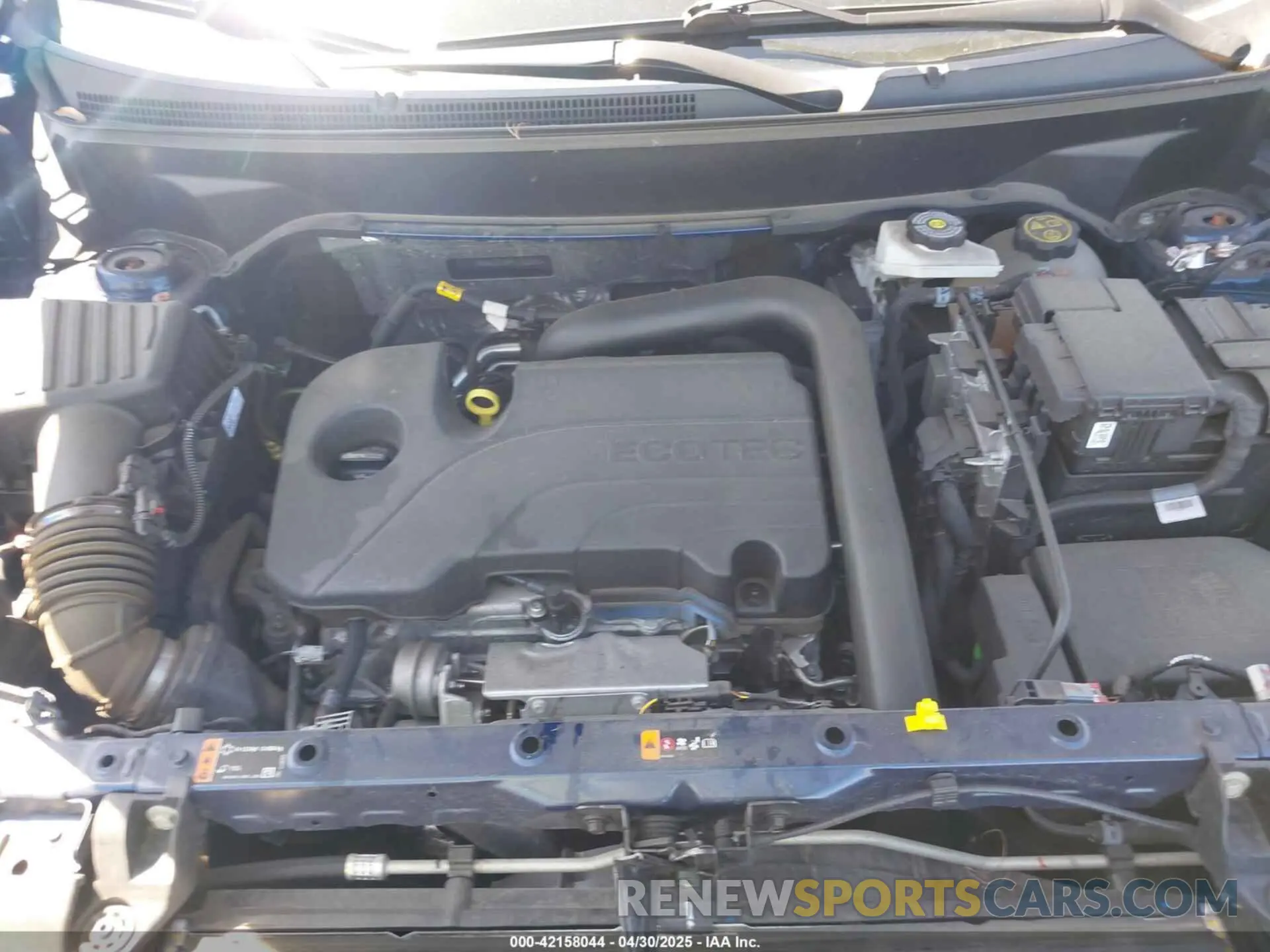 10 Photograph of a damaged car 3GNAXHEG9PL132280 CHEVROLET EQUINOX 2023