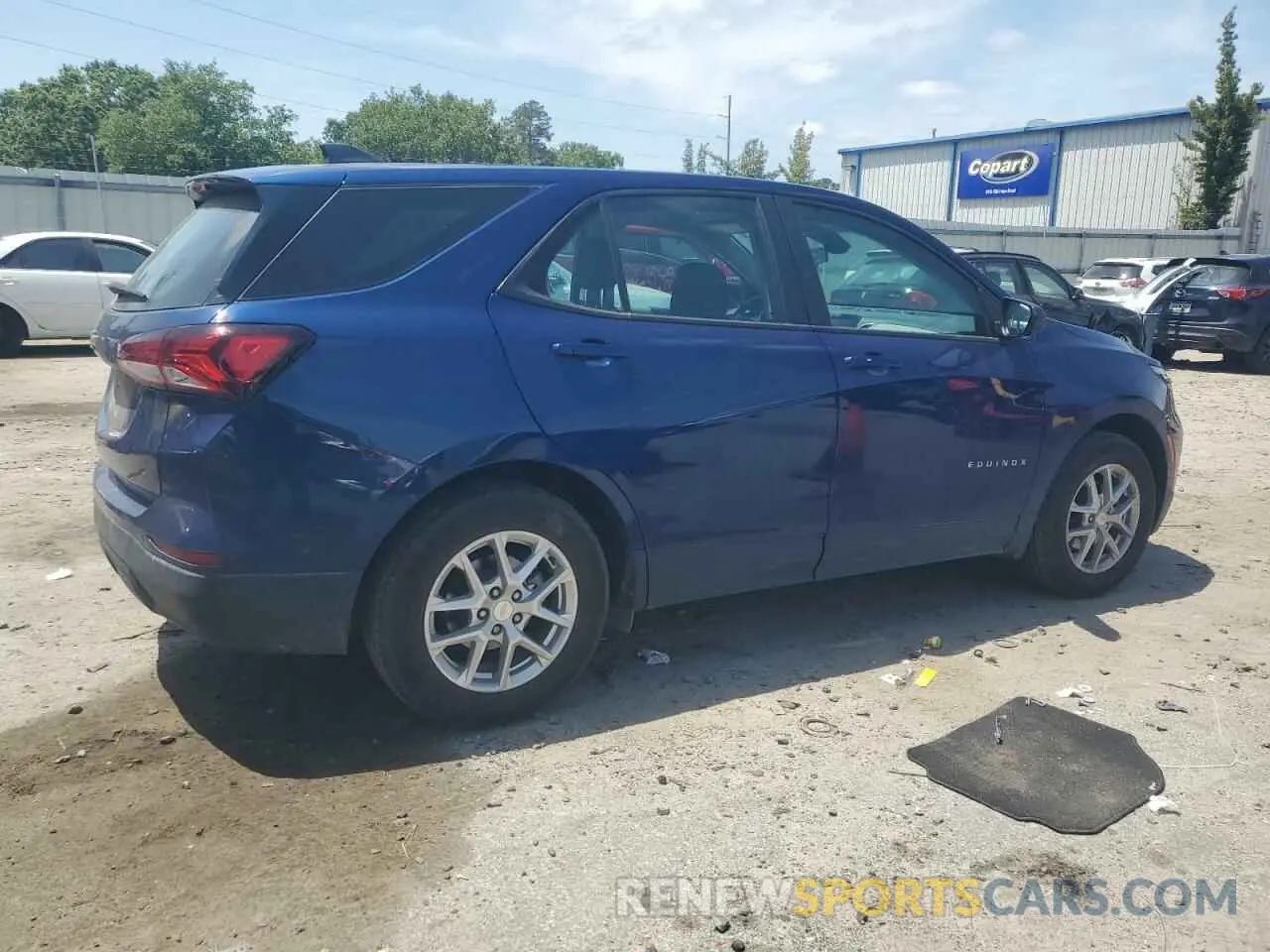 3 Photograph of a damaged car 3GNAXHEG9PL186436 CHEVROLET EQUINOX 2023