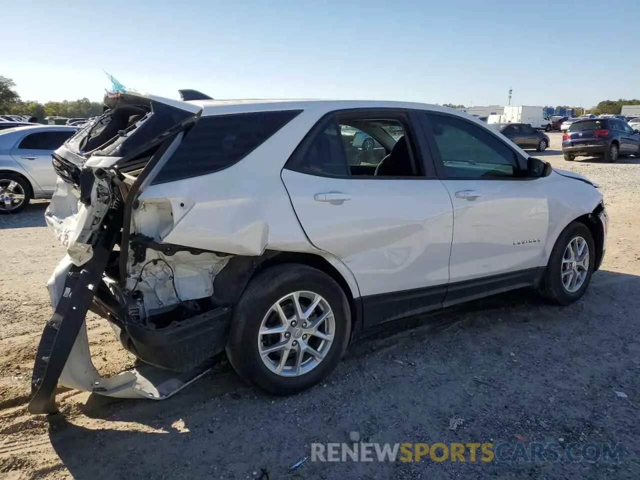 3 Photograph of a damaged car 3GNAXHEG9PL195962 CHEVROLET EQUINOX 2023