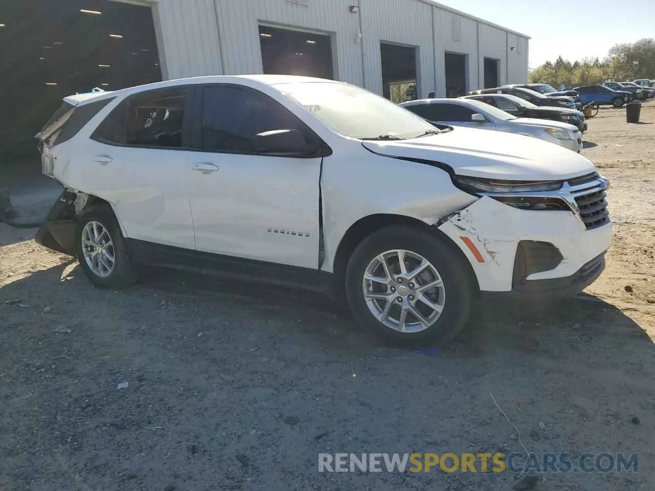 4 Photograph of a damaged car 3GNAXHEG9PL195962 CHEVROLET EQUINOX 2023