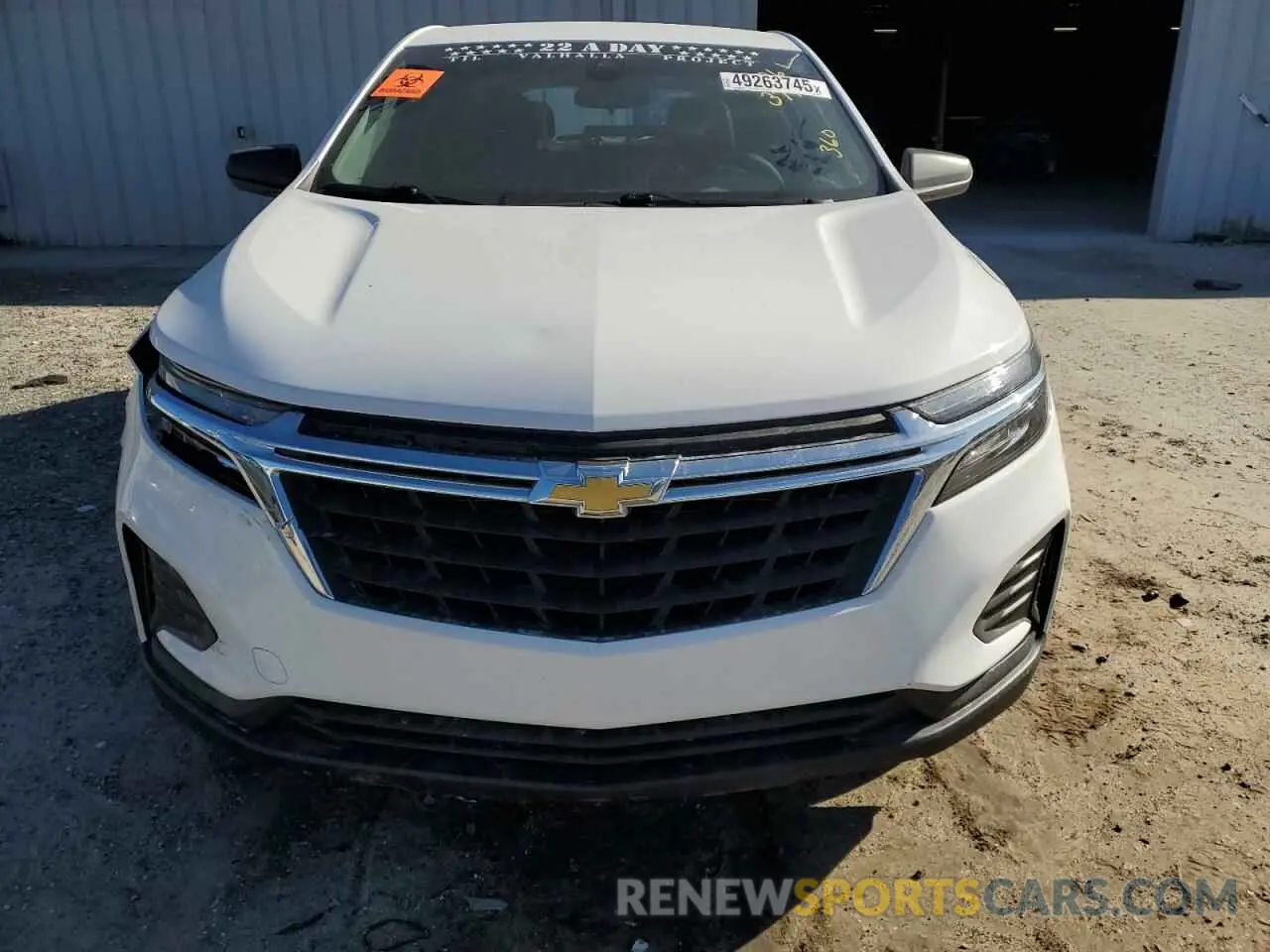 5 Photograph of a damaged car 3GNAXHEG9PL195962 CHEVROLET EQUINOX 2023