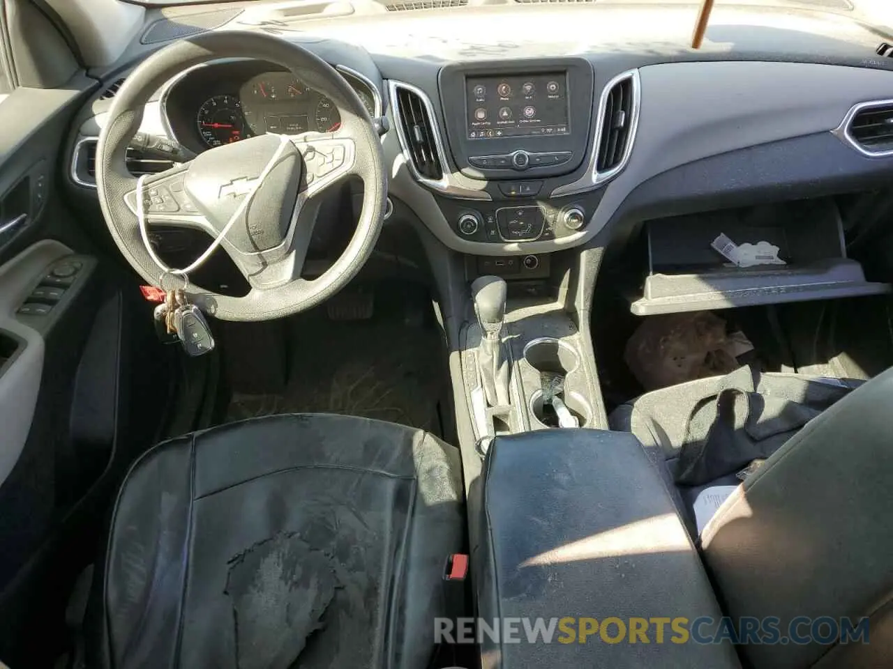 8 Photograph of a damaged car 3GNAXHEG9PL195962 CHEVROLET EQUINOX 2023
