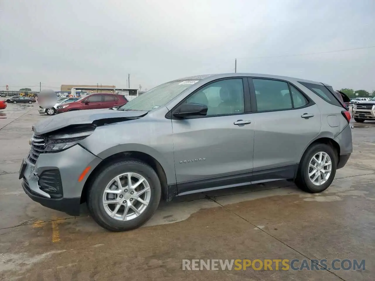 1 Photograph of a damaged car 3GNAXHEG9PL212601 CHEVROLET EQUINOX 2023