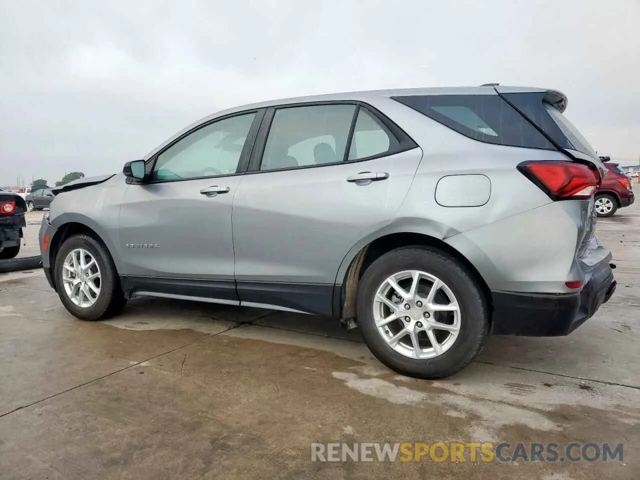 2 Photograph of a damaged car 3GNAXHEG9PL212601 CHEVROLET EQUINOX 2023