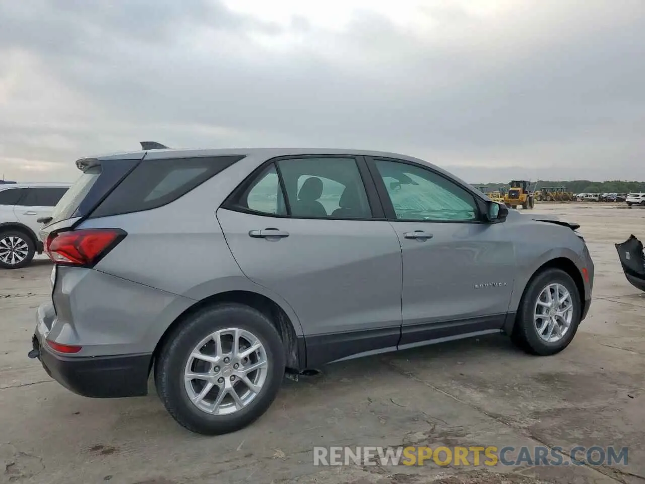 3 Photograph of a damaged car 3GNAXHEG9PL212601 CHEVROLET EQUINOX 2023