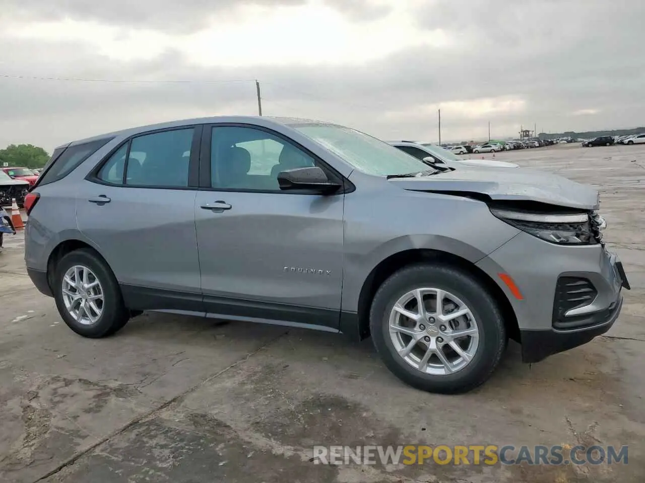 4 Photograph of a damaged car 3GNAXHEG9PL212601 CHEVROLET EQUINOX 2023