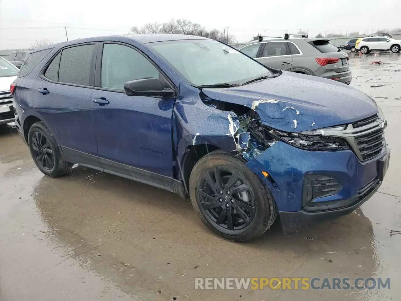 4 Photograph of a damaged car 3GNAXHEGXPL127640 CHEVROLET EQUINOX 2023
