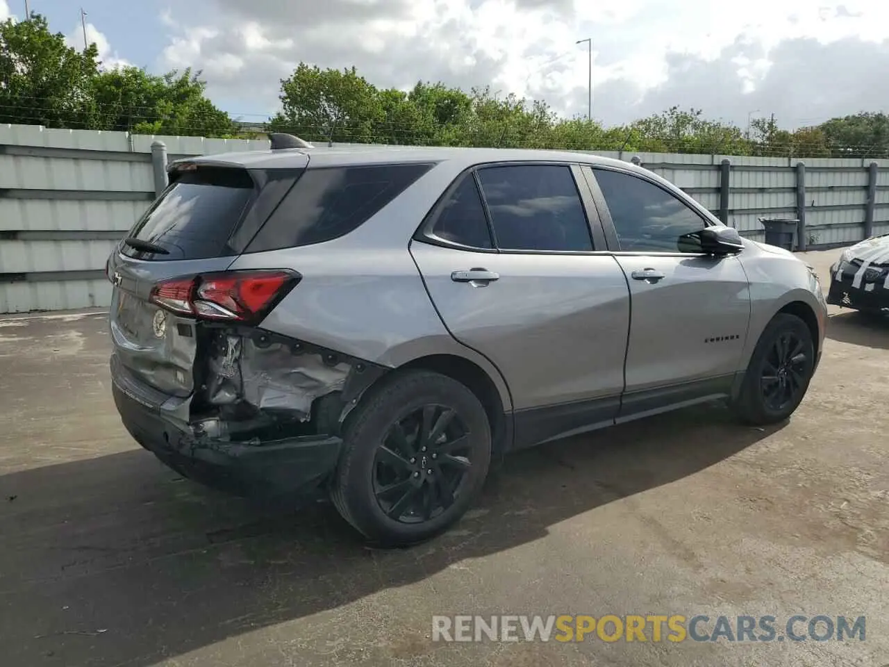3 Photograph of a damaged car 3GNAXHEGXPL225230 CHEVROLET EQUINOX 2023
