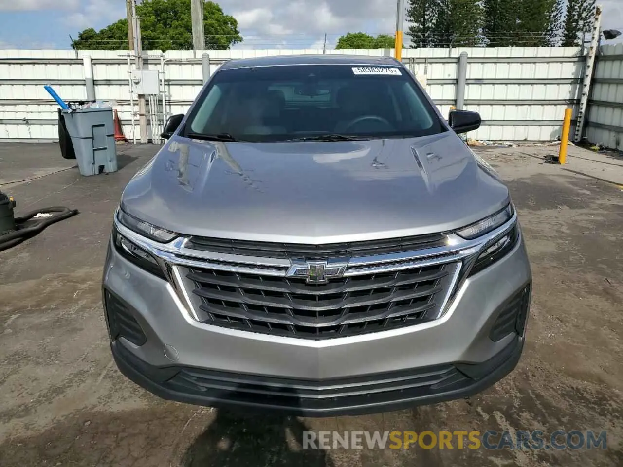 5 Photograph of a damaged car 3GNAXHEGXPL225230 CHEVROLET EQUINOX 2023