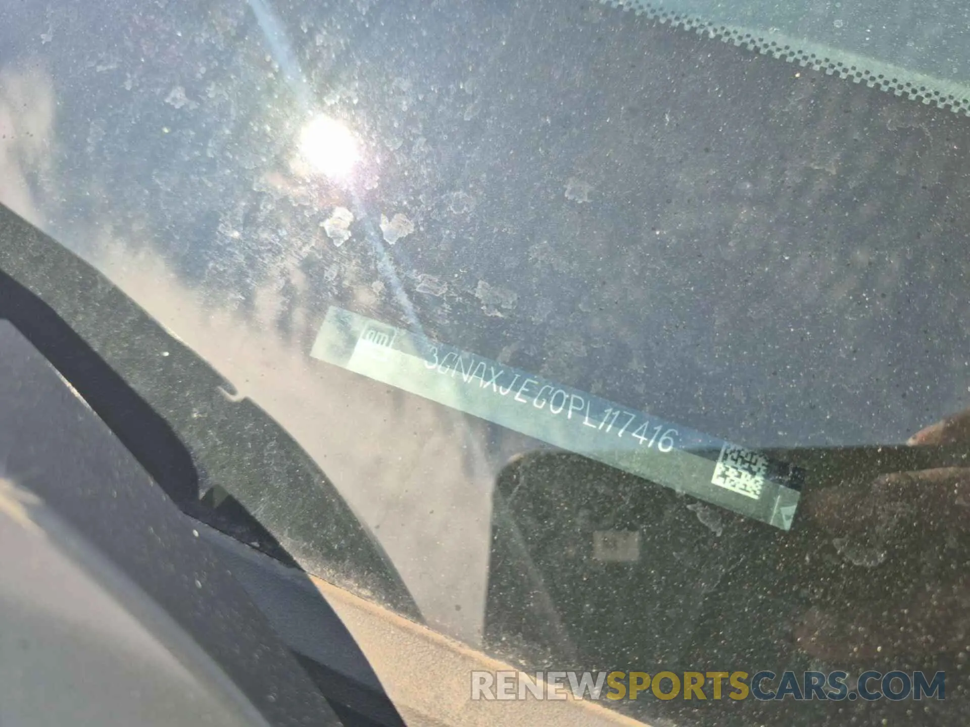 3 Photograph of a damaged car 3GNAXJEG0PL117416 CHEVROLET EQUINOX 2023