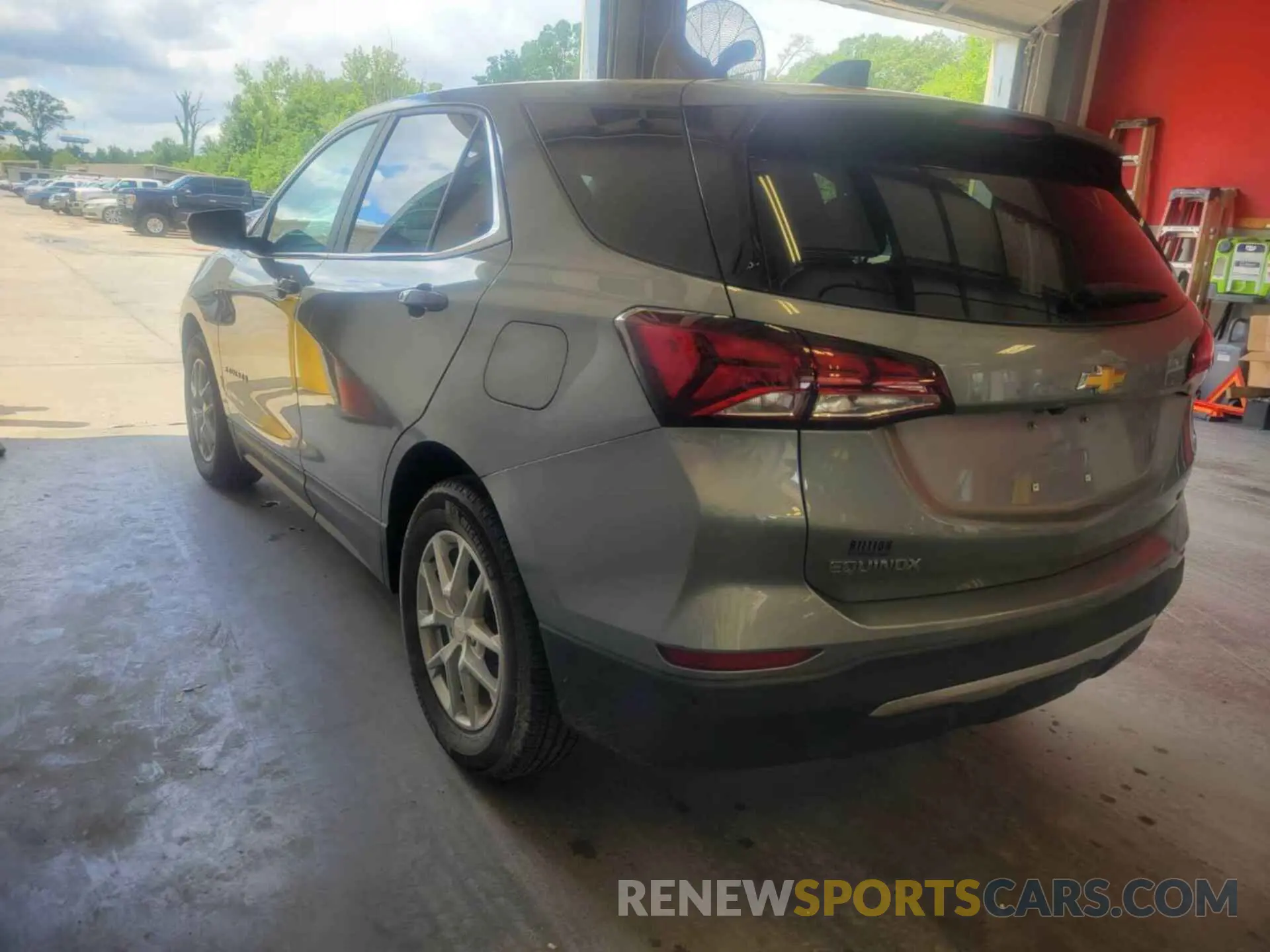 1 Photograph of a damaged car 3GNAXJEG0PL125144 CHEVROLET EQUINOX 2023