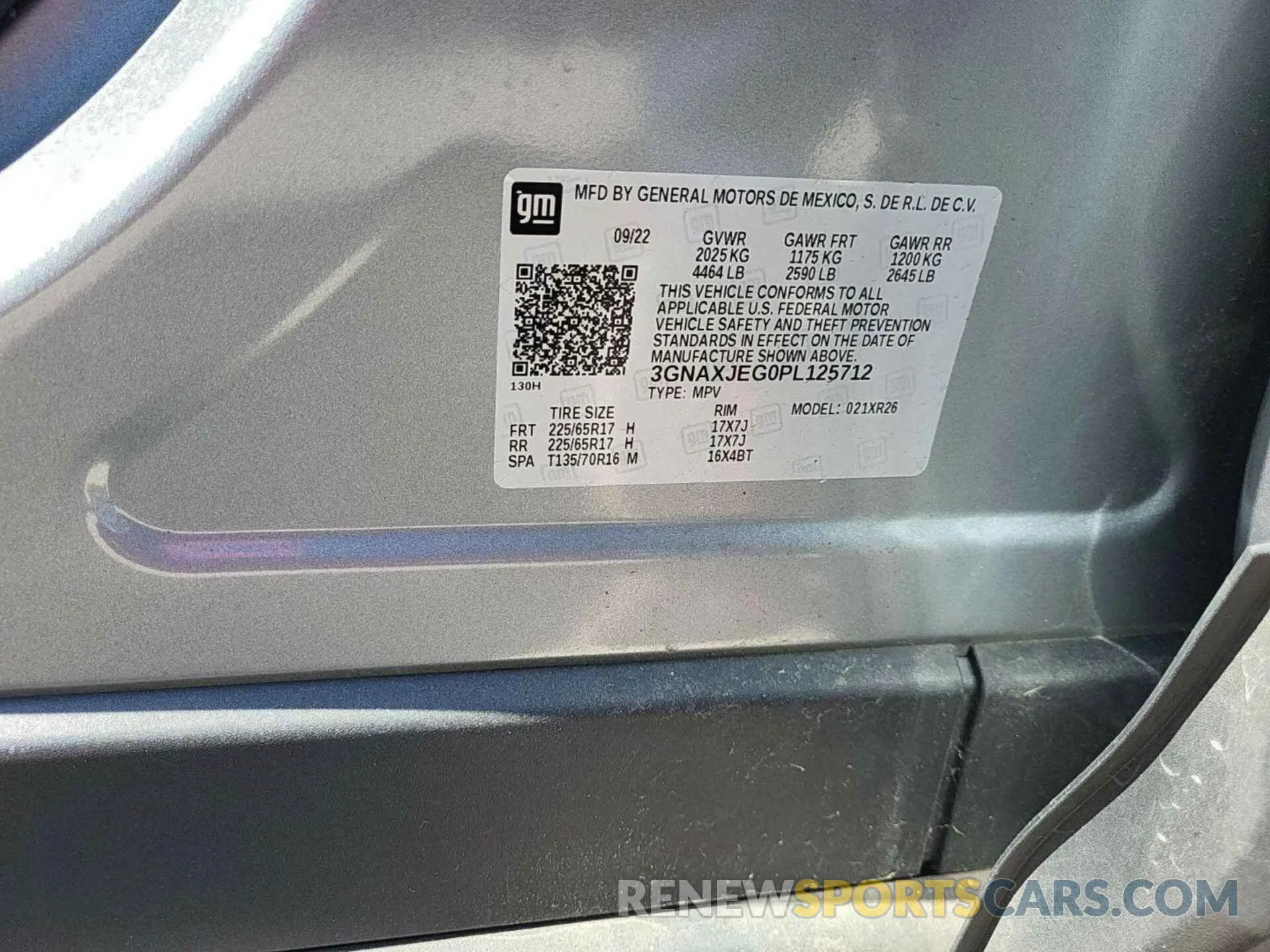 24 Photograph of a damaged car 3GNAXJEG0PL125712 CHEVROLET EQUINOX 2023