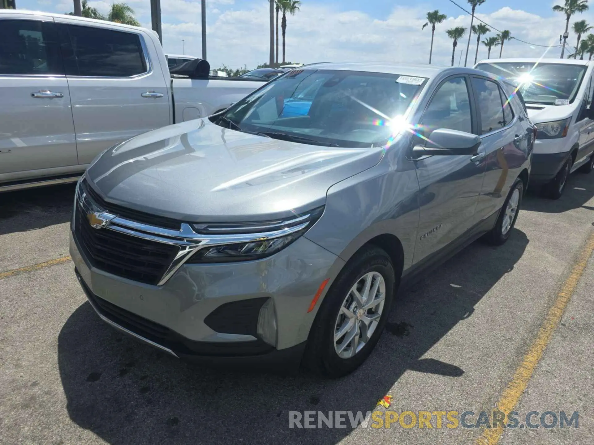 7 Photograph of a damaged car 3GNAXJEG0PL125824 CHEVROLET EQUINOX 2023