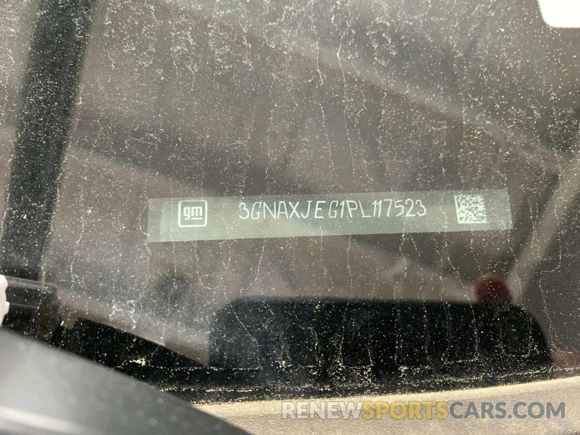 1 Photograph of a damaged car 3GNAXJEG1PL117523 CHEVROLET EQUINOX 2023
