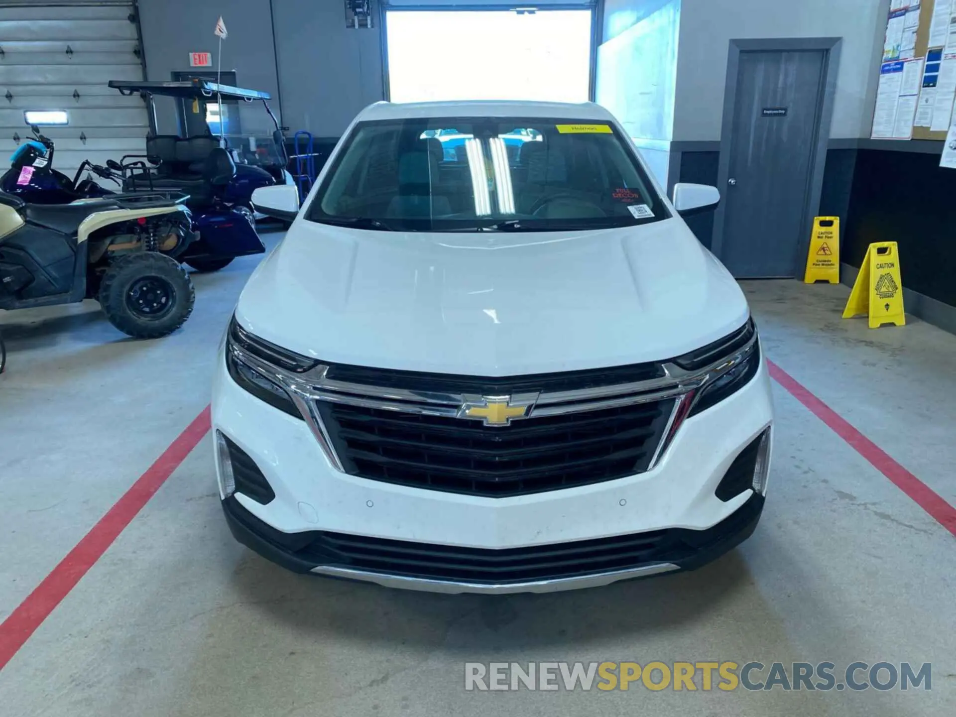 8 Photograph of a damaged car 3GNAXJEG1PL117523 CHEVROLET EQUINOX 2023