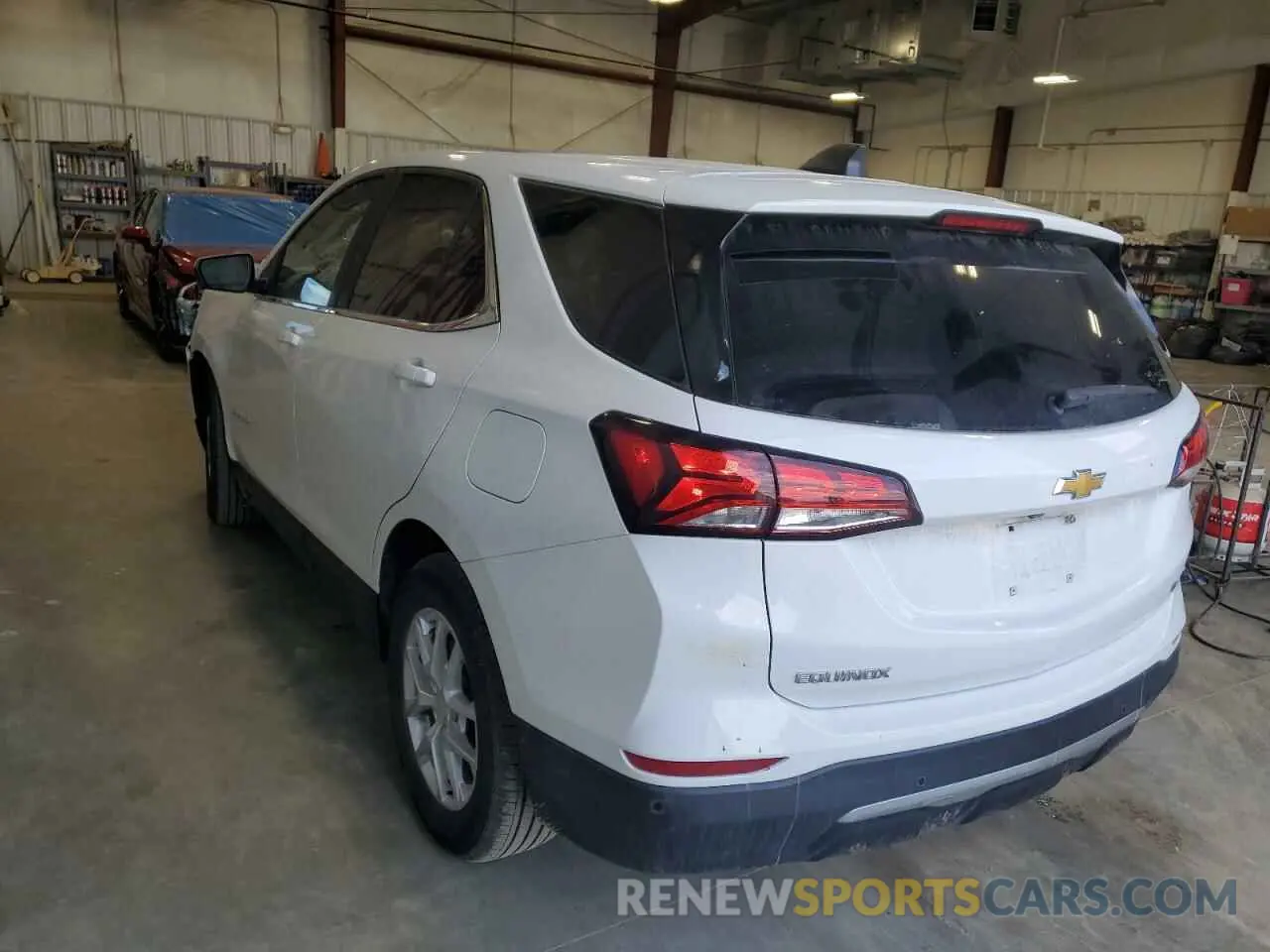 2 Photograph of a damaged car 3GNAXJEG1PL251920 CHEVROLET EQUINOX 2023
