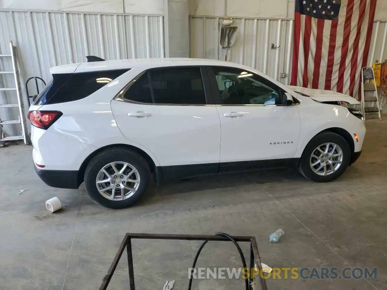3 Photograph of a damaged car 3GNAXJEG1PL251920 CHEVROLET EQUINOX 2023