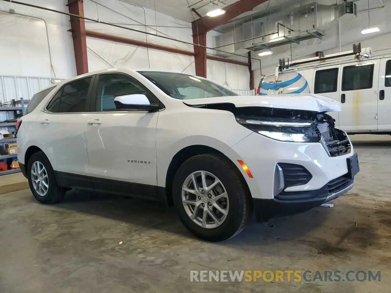4 Photograph of a damaged car 3GNAXJEG1PL251920 CHEVROLET EQUINOX 2023