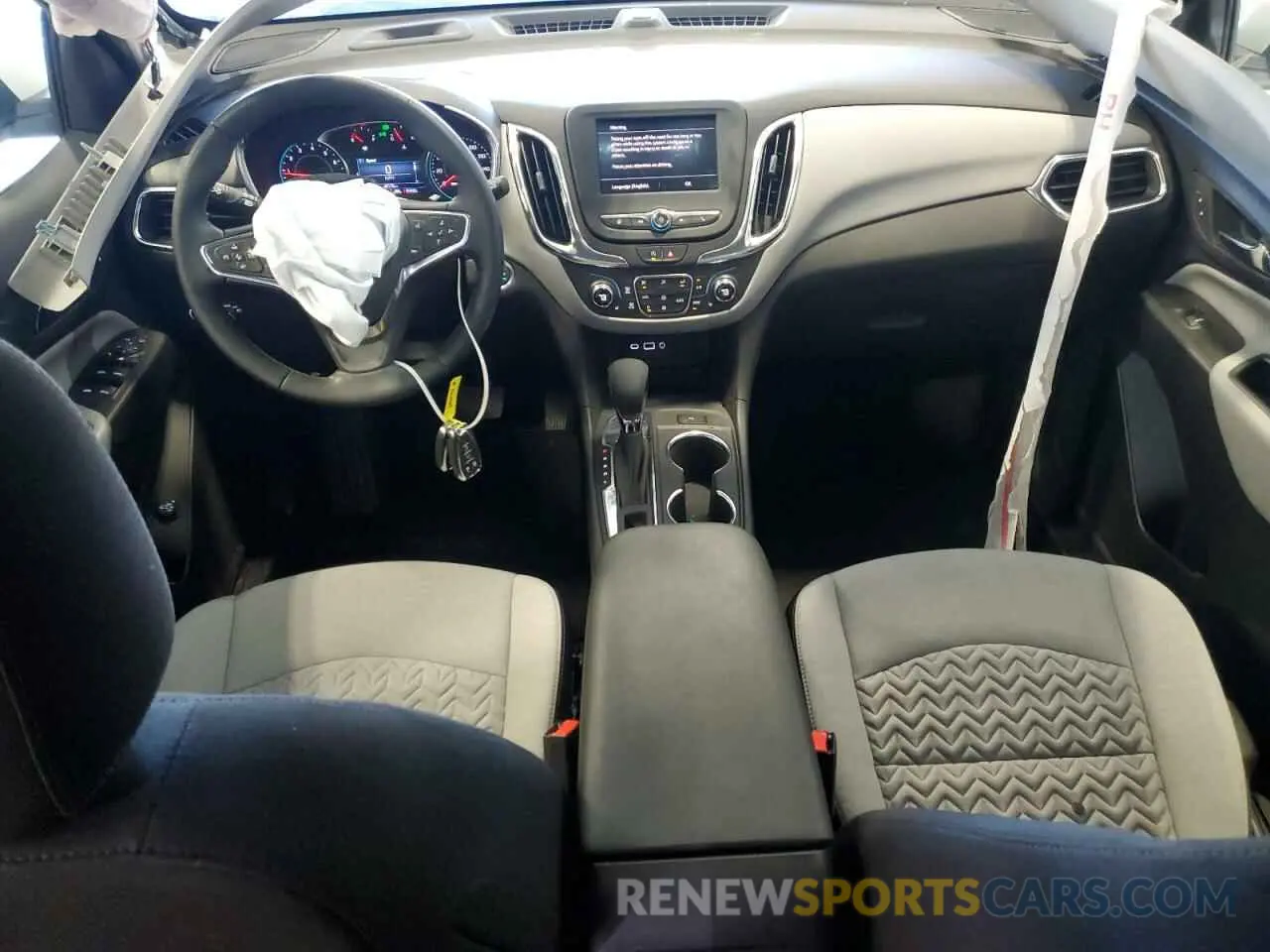 8 Photograph of a damaged car 3GNAXJEG1PL251920 CHEVROLET EQUINOX 2023