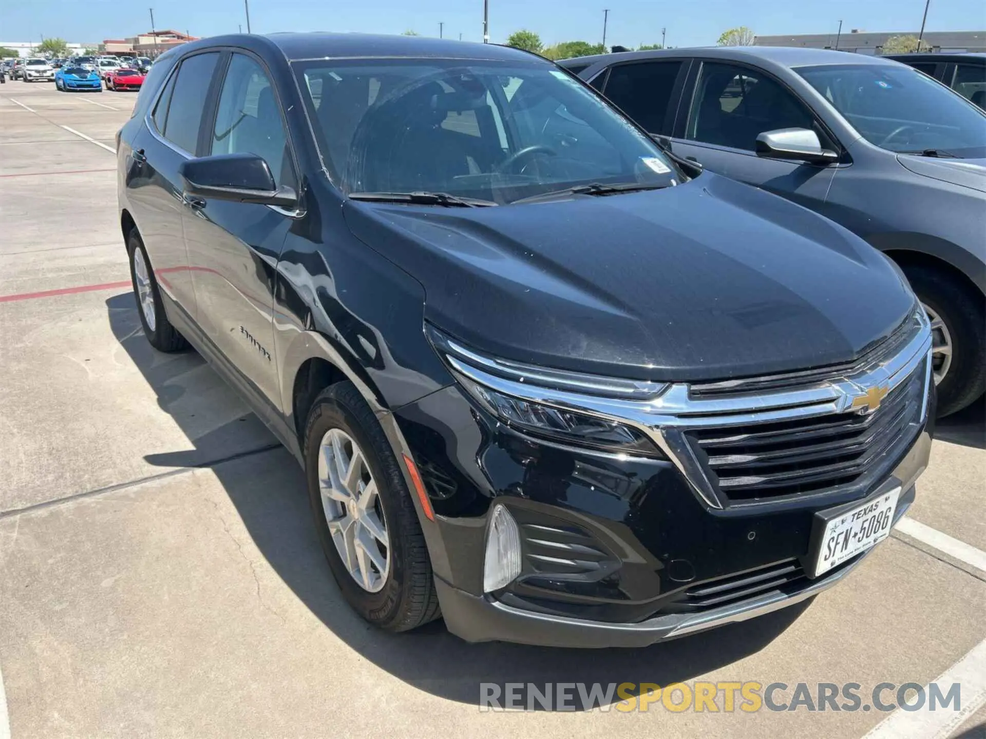 8 Photograph of a damaged car 3GNAXJEG2PL125727 CHEVROLET EQUINOX 2023