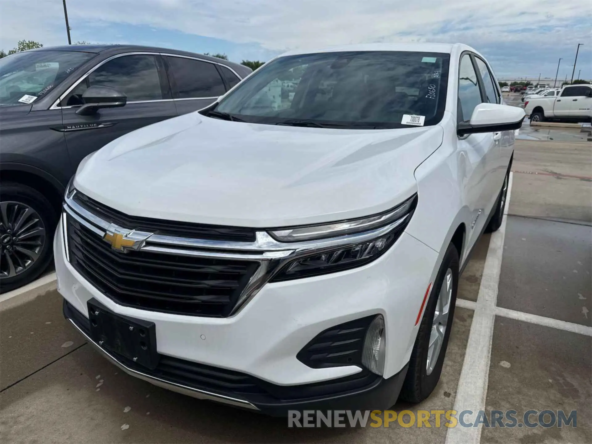 1 Photograph of a damaged car 3GNAXJEG2PL127722 CHEVROLET EQUINOX 2023
