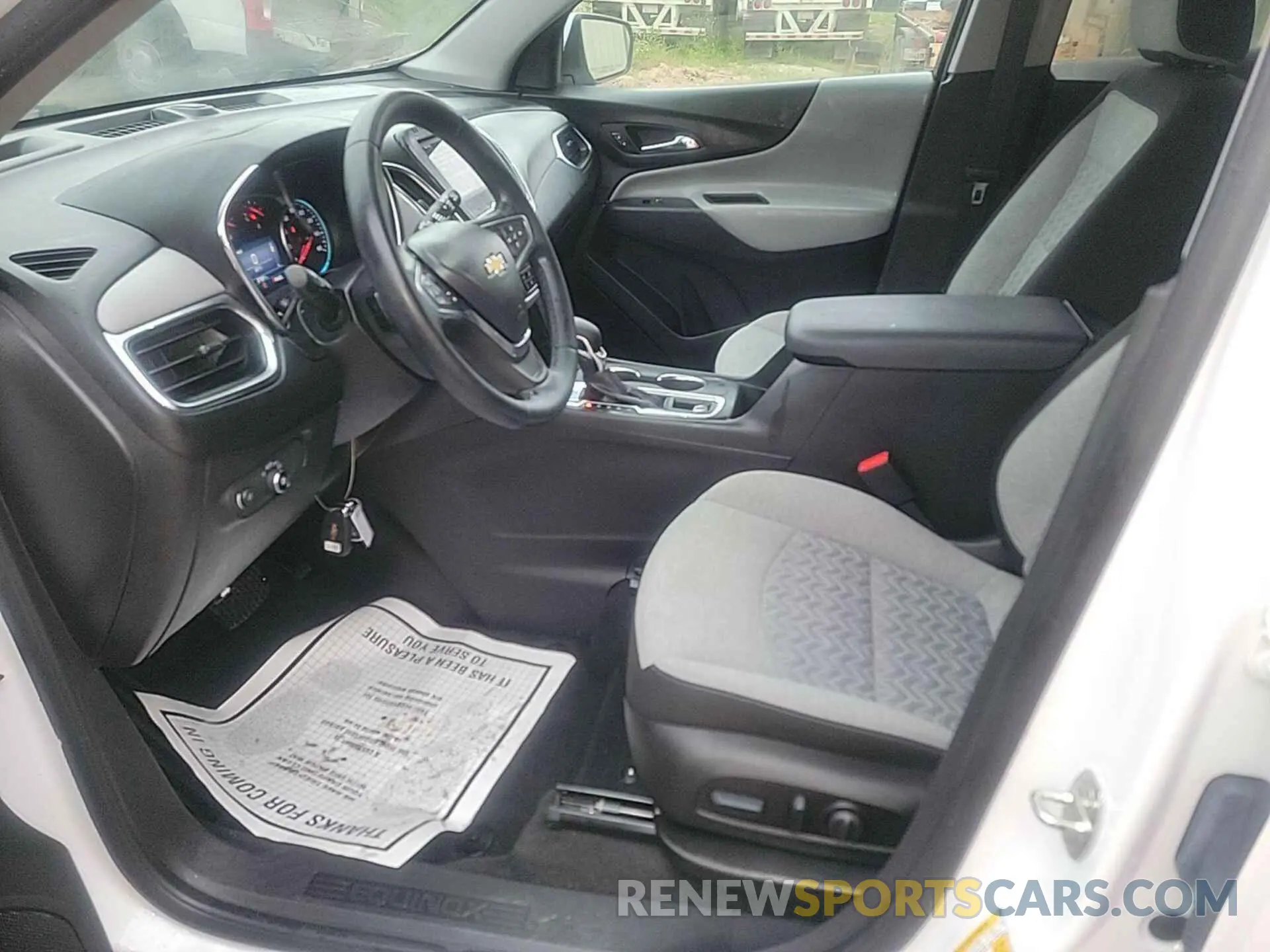 10 Photograph of a damaged car 3GNAXJEG4PL112493 CHEVROLET EQUINOX 2023