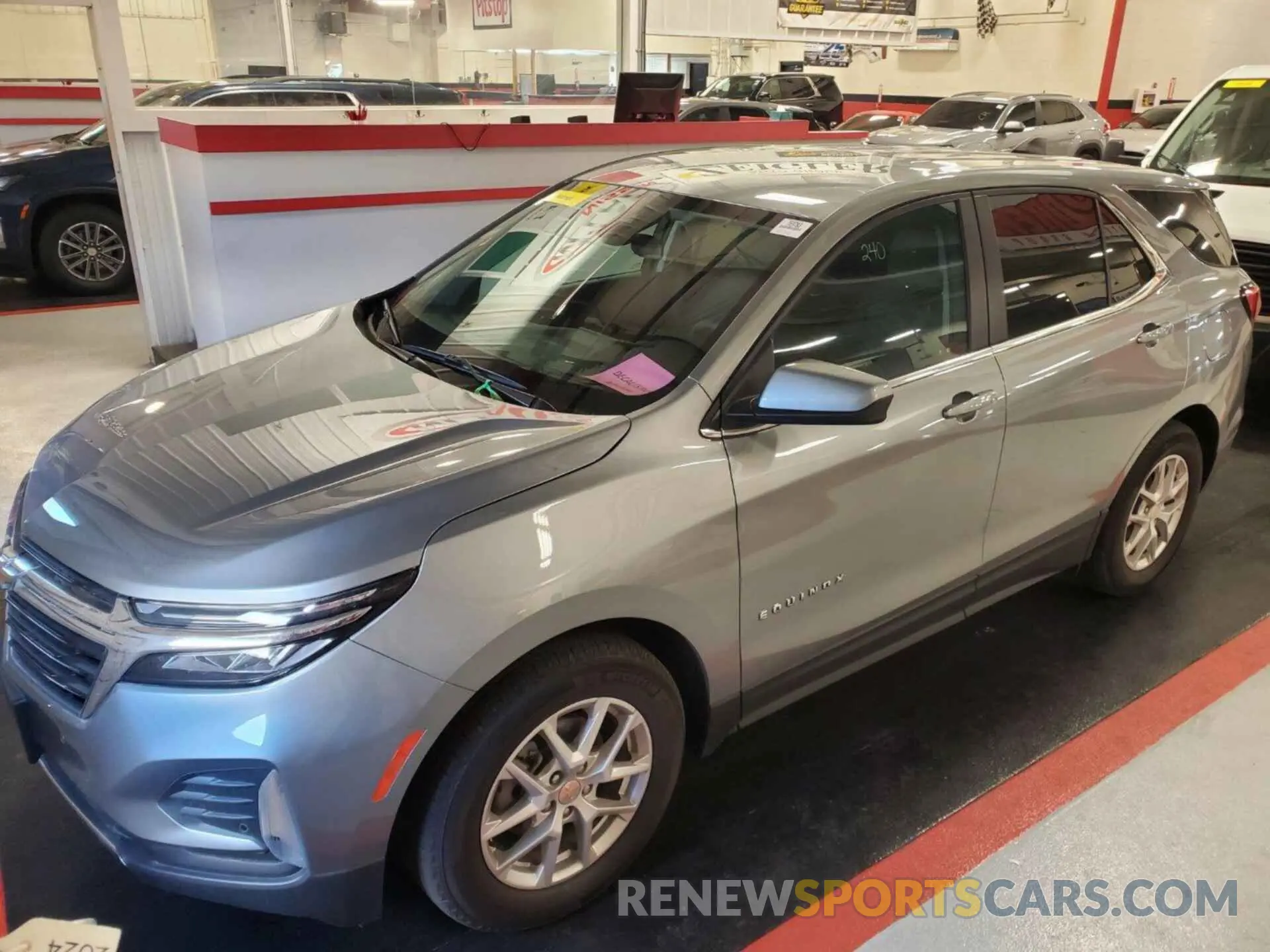 1 Photograph of a damaged car 3GNAXJEG4PS209554 CHEVROLET EQUINOX 2023