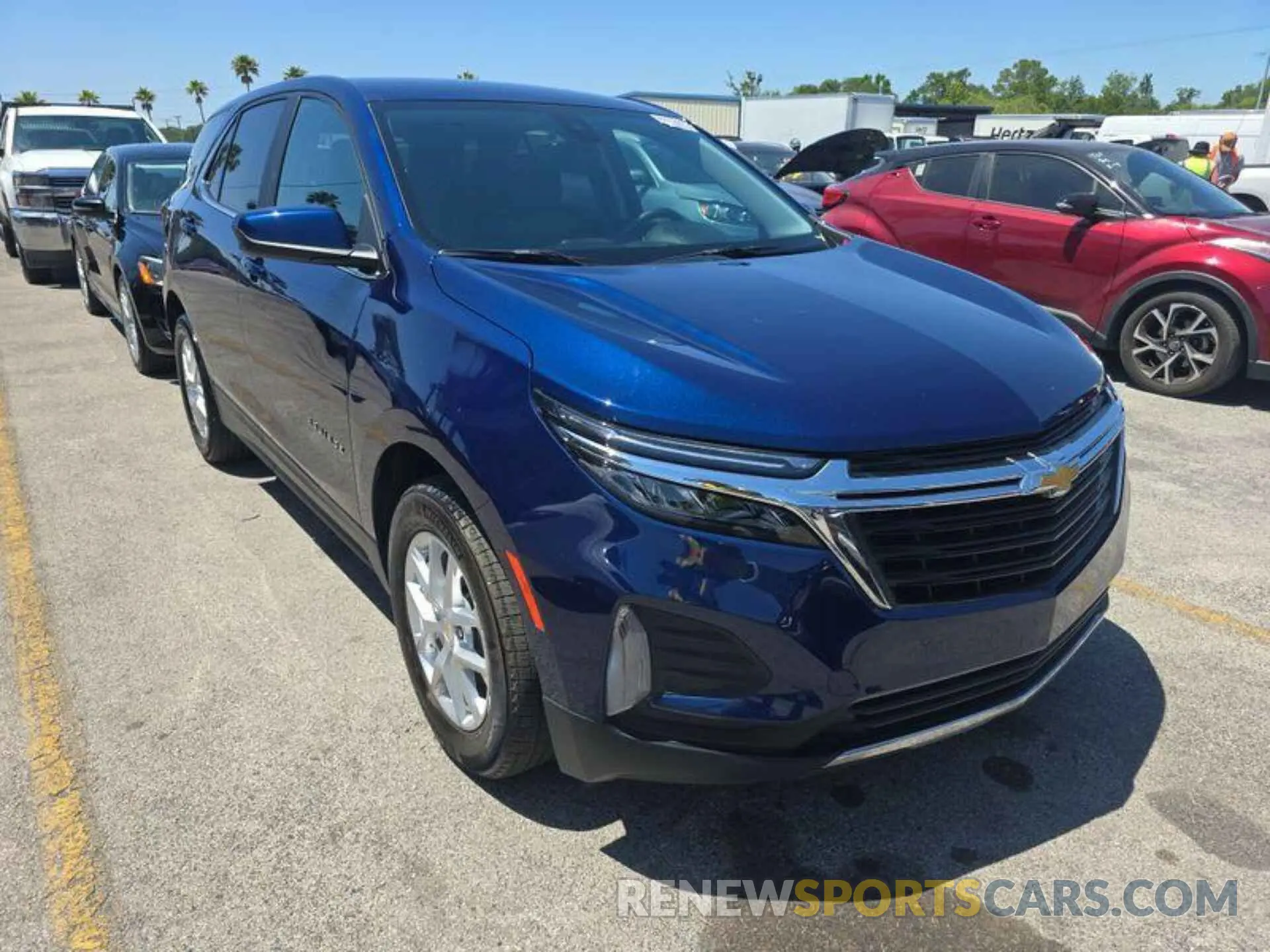 7 Photograph of a damaged car 3GNAXJEG5PL106640 CHEVROLET EQUINOX 2023