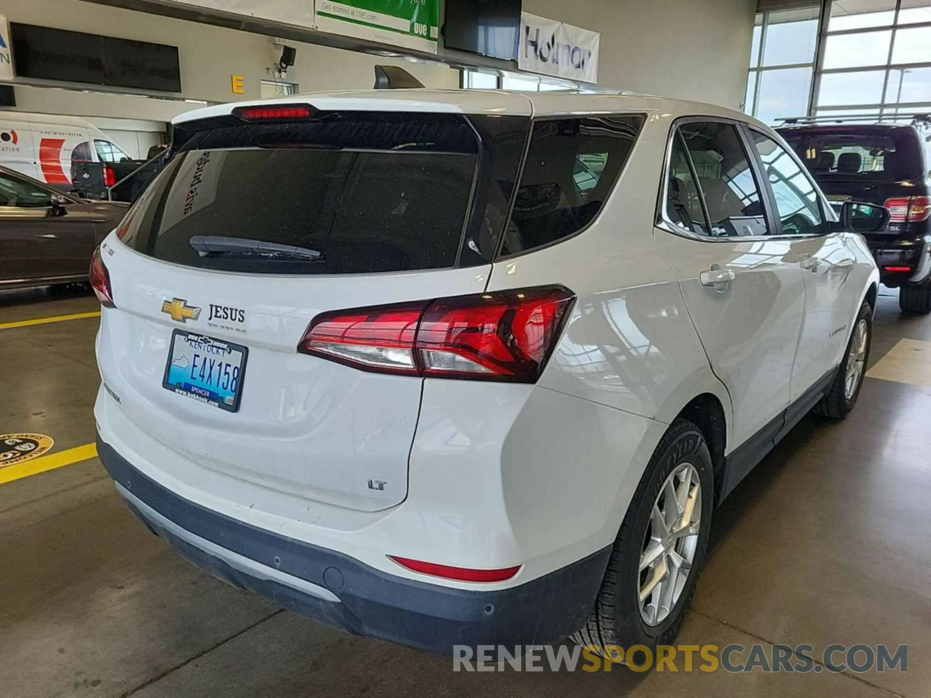 8 Photograph of a damaged car 3GNAXJEG5PL107190 CHEVROLET EQUINOX 2023