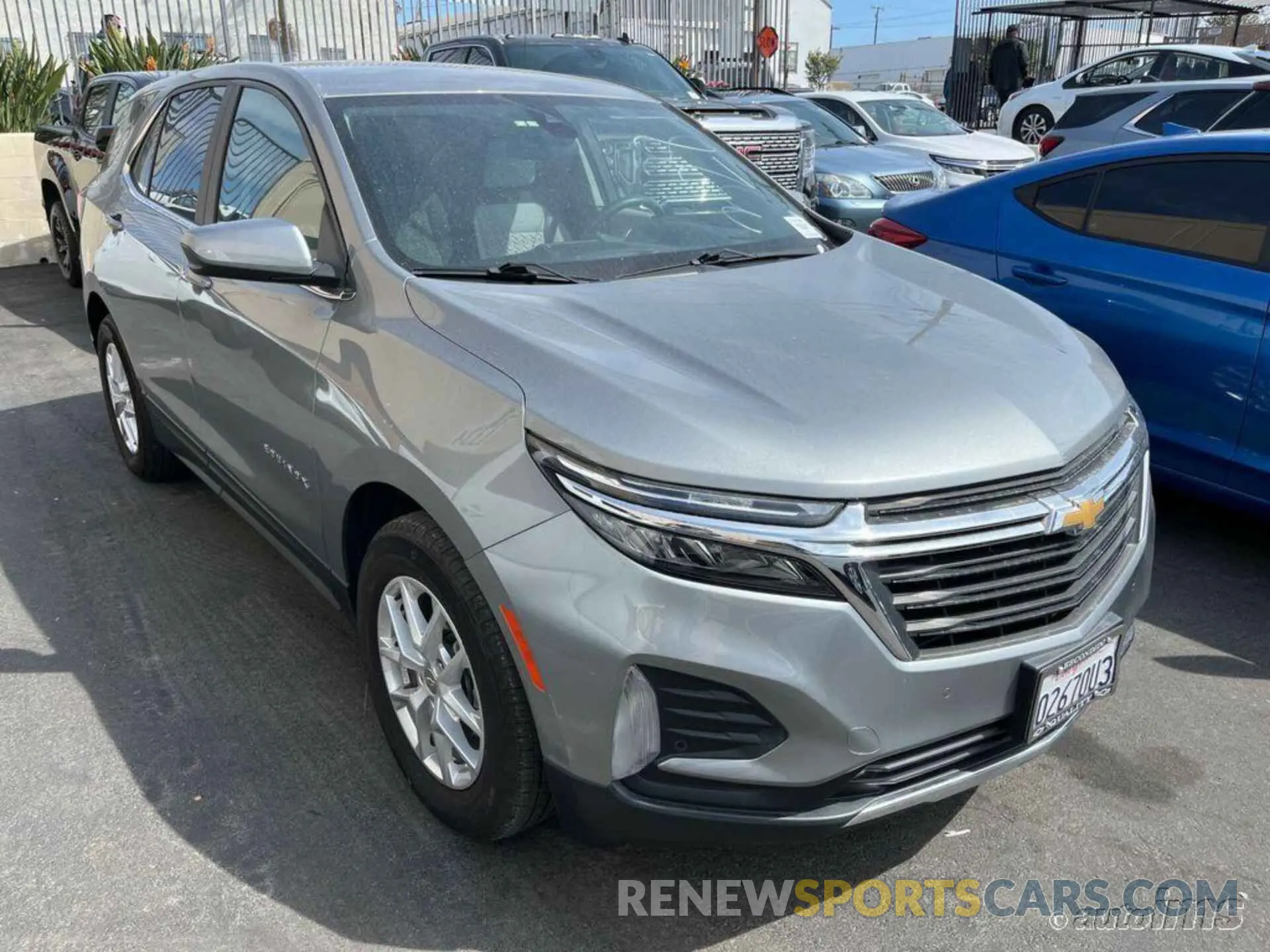 4 Photograph of a damaged car 3GNAXJEG5PL113281 CHEVROLET EQUINOX 2023