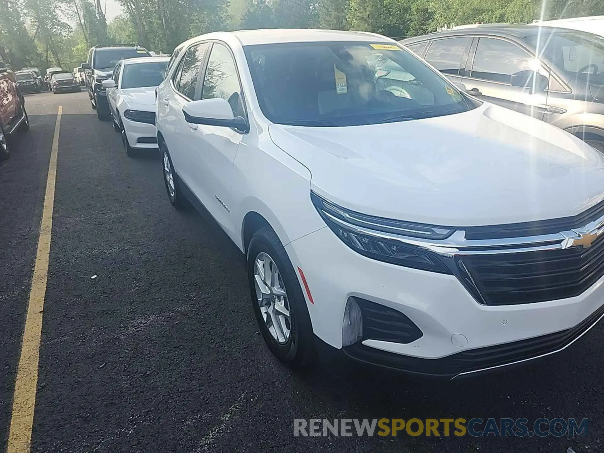 3 Photograph of a damaged car 3GNAXJEG5PL117752 CHEVROLET EQUINOX 2023