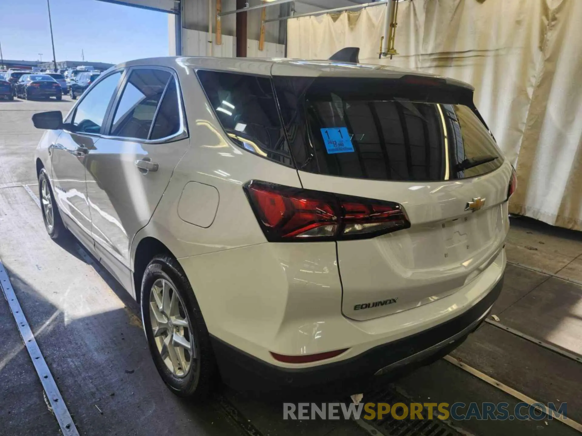 7 Photograph of a damaged car 3GNAXJEG5PL117928 CHEVROLET EQUINOX 2023