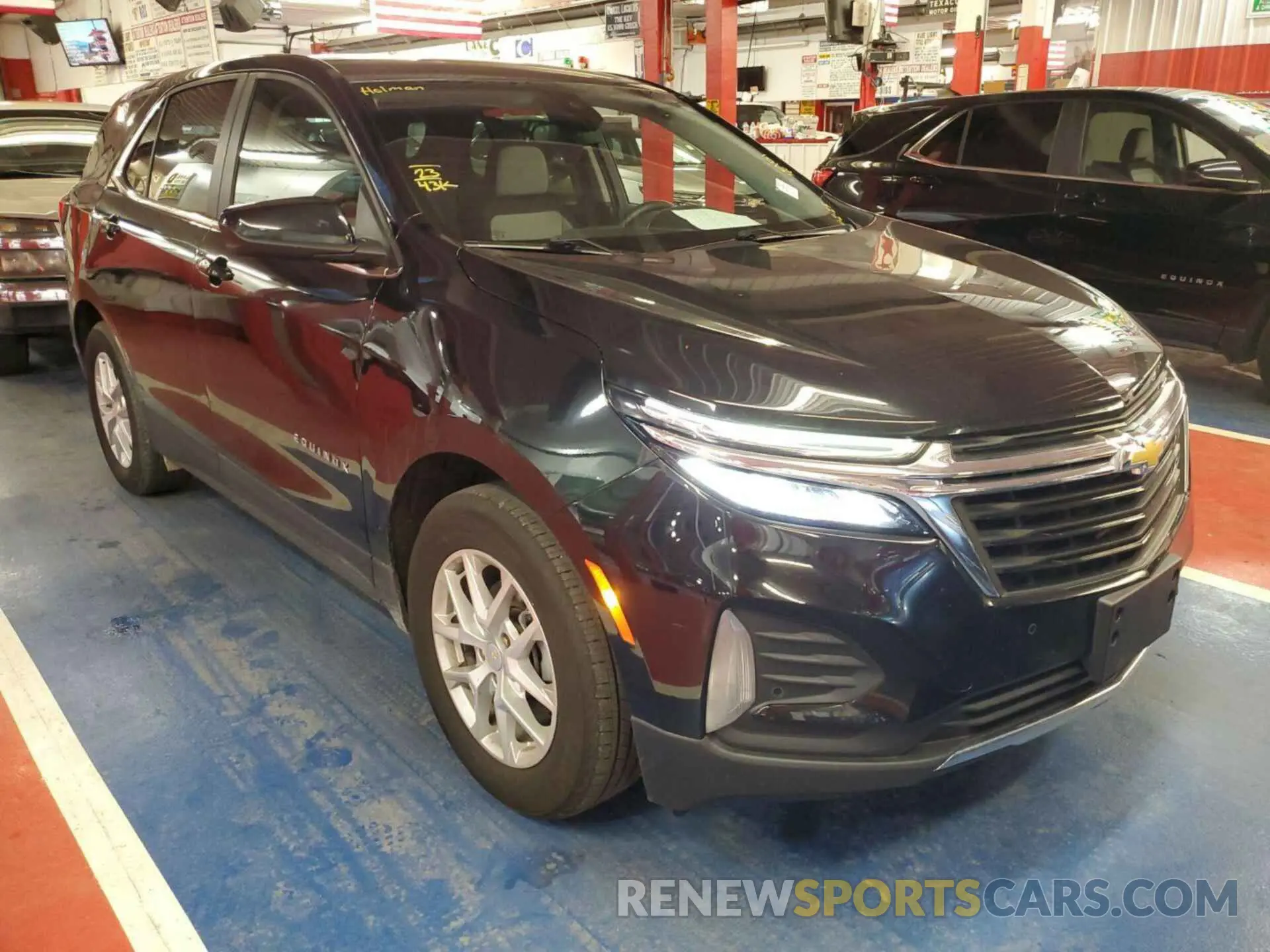 5 Photograph of a damaged car 3GNAXJEG5PL252827 CHEVROLET EQUINOX 2023