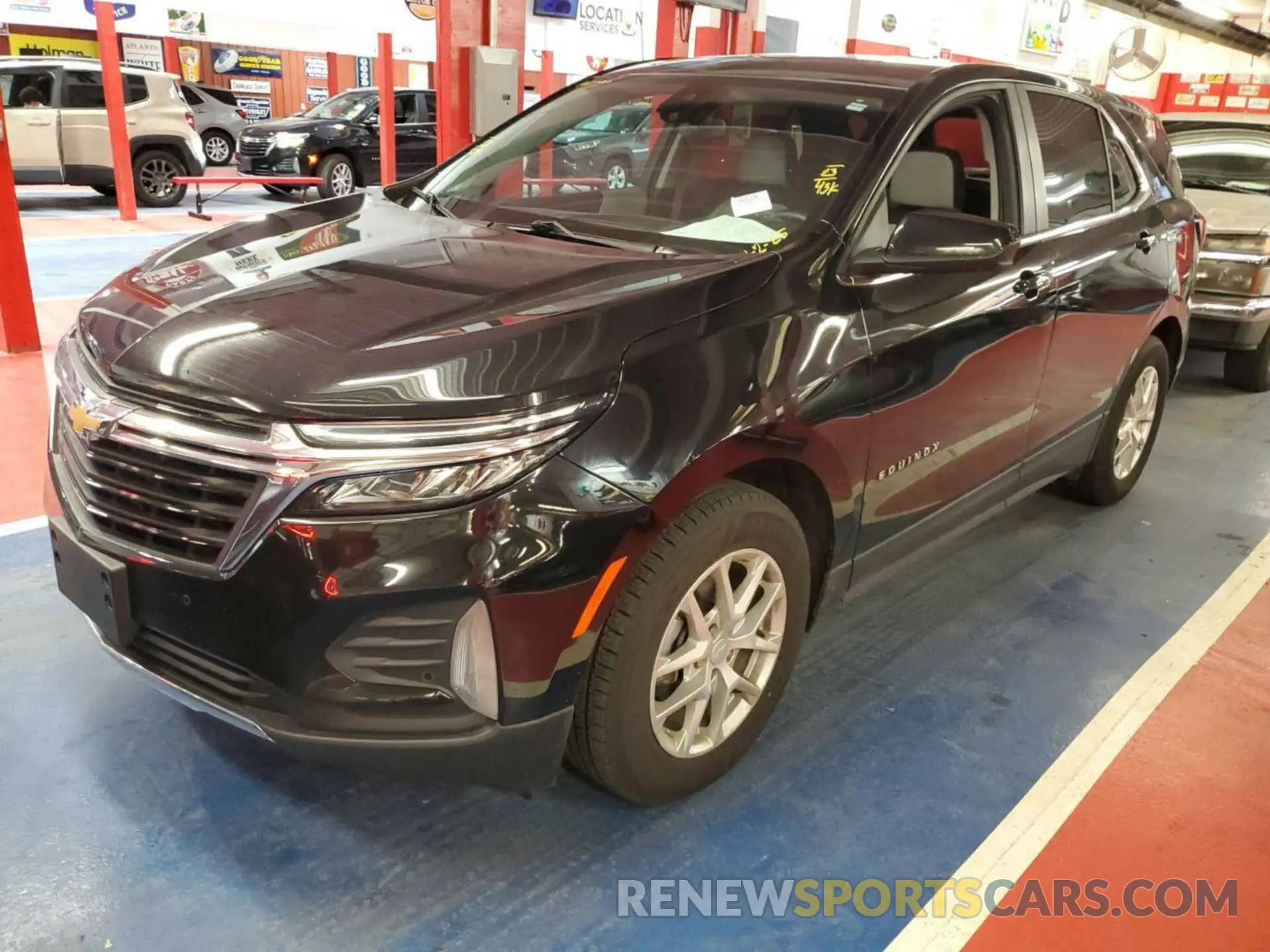 8 Photograph of a damaged car 3GNAXJEG5PL252827 CHEVROLET EQUINOX 2023