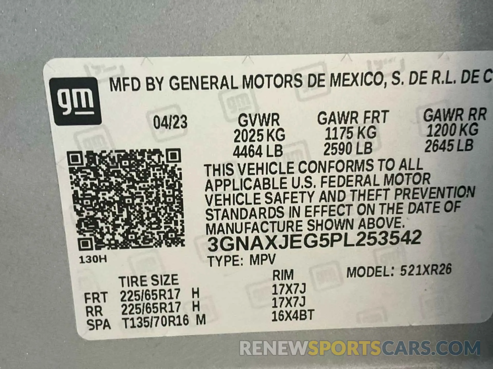 29 Photograph of a damaged car 3GNAXJEG5PL253542 CHEVROLET EQUINOX 2023