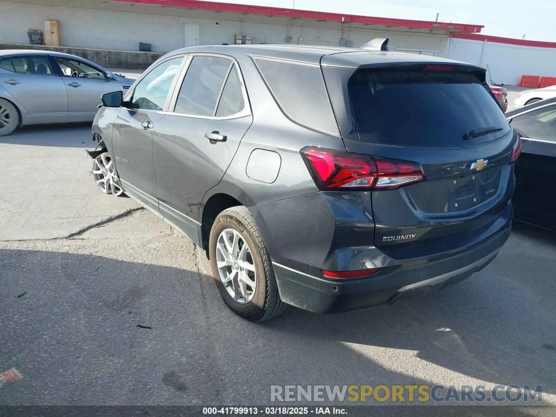 3 Photograph of a damaged car 3GNAXJEG5PS196507 CHEVROLET EQUINOX 2023
